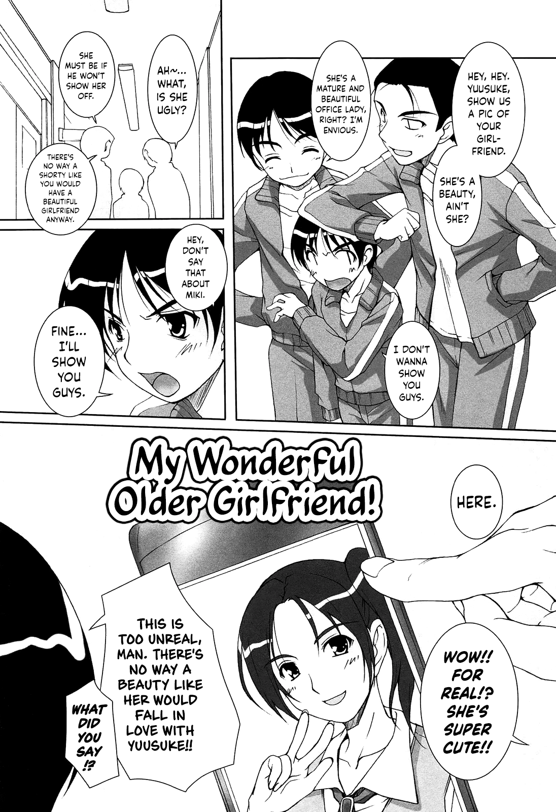Suteki na Toshiue Kanojo-sama! | My Wonderful Older Girlfriend! page 1 full