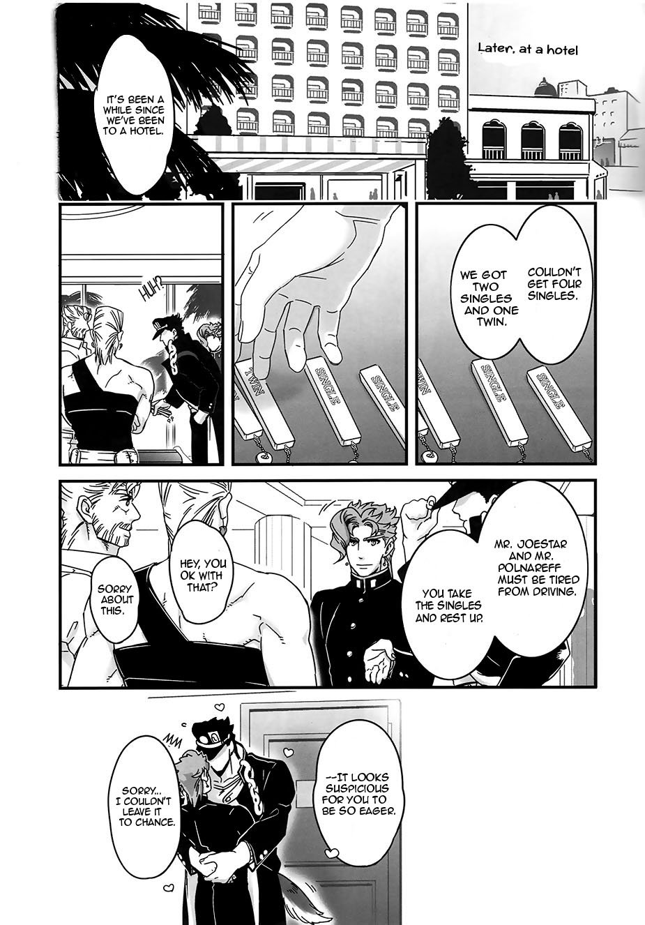 Doushitsuji, Yaya Issen o Koete Shimatta Senyu to Koibito Doushi ni naru Houhou | How We Kind of Crossed a Line When We Shared a Room and Turned from Comrades to Lovers page 10 full