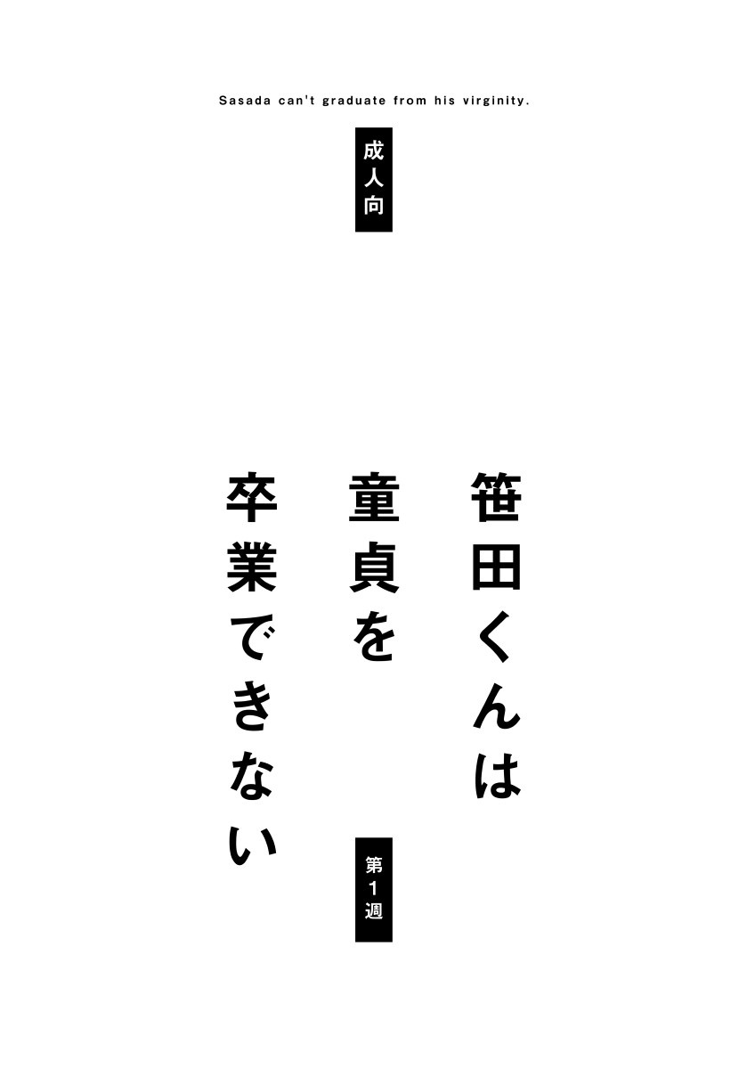 Sasada-kun wa Doutei o Sotsugyou dekinai Dai Isshuu page 2 full