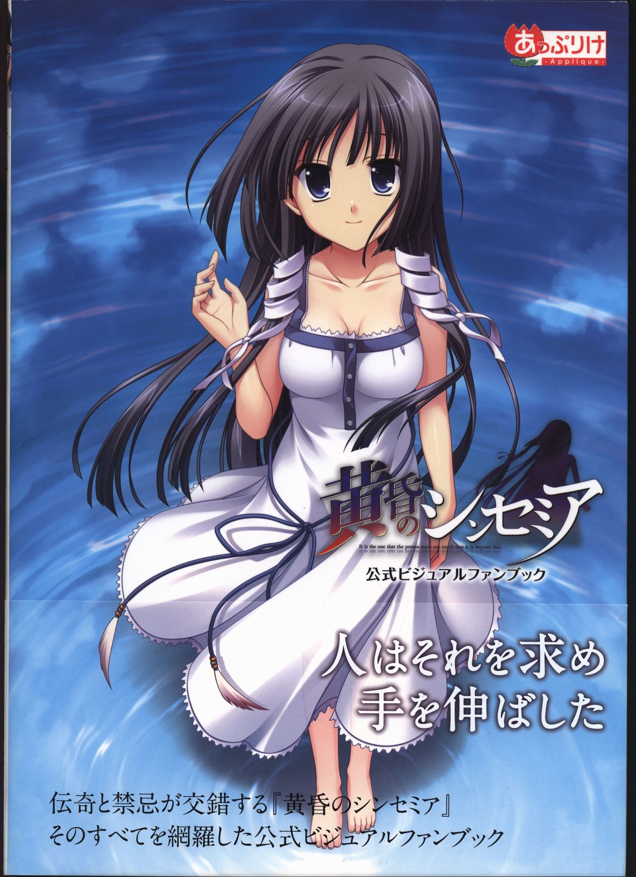 Tasogare no Sinsemilla Official Visual Fan book page 2 full