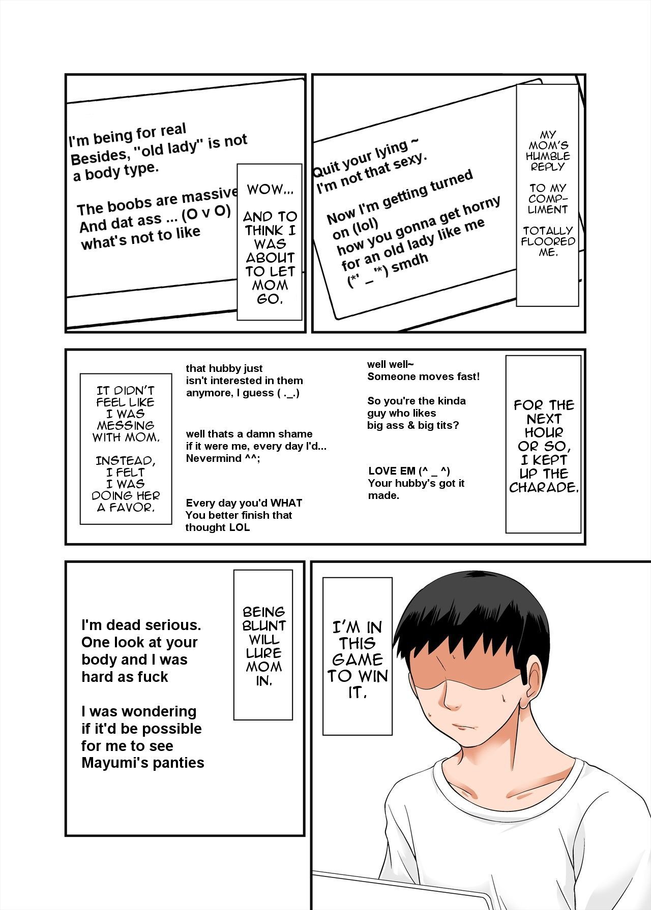 Kaa-san no Yowami o Nigitte SEX Shiyou to Shitara Mechakucha Inran datta | I Was Crazy Horny, So I Exploited My Mom's Sexual Frustration page 6 full