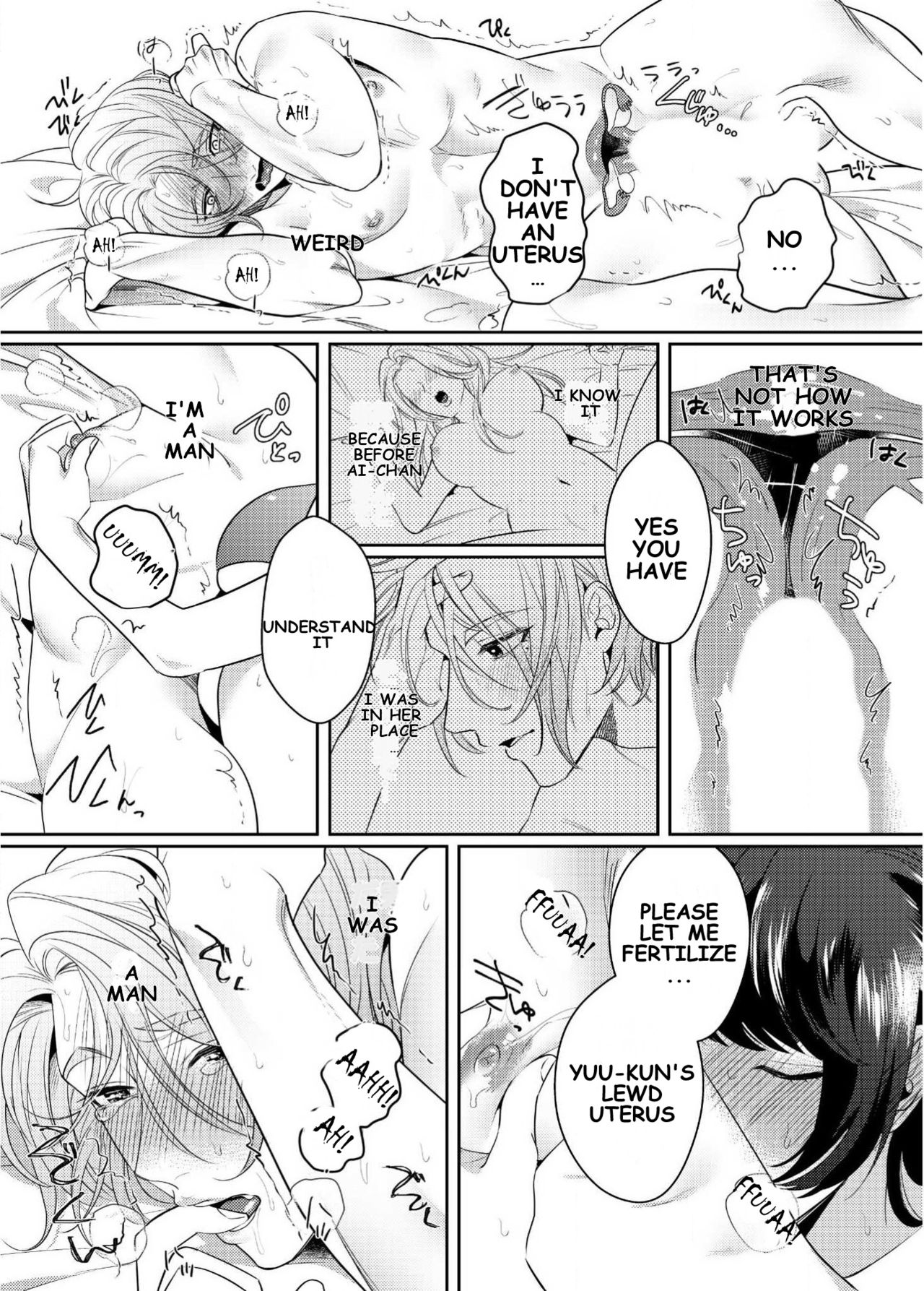 PeniPan Joshi to Mesu Danshi | Strap-on Girl and Bitch Boy page 9 full