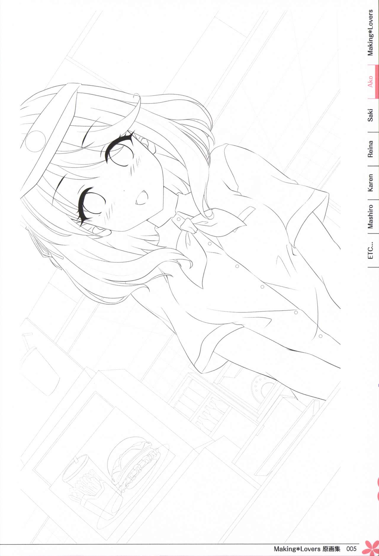 Making*Lovers artbook page 6 full