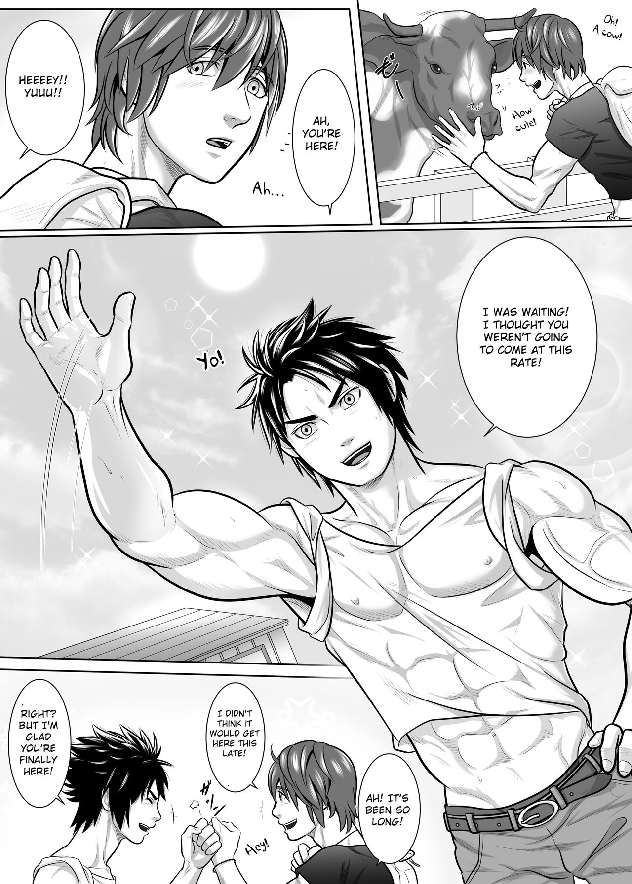 Y+Y=fuel!! ~Natsu no Maki Chichi Hen~ page 4 full