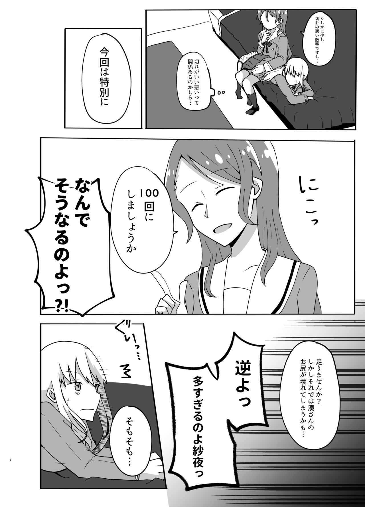 湊さん オシオキですっ page 8 full