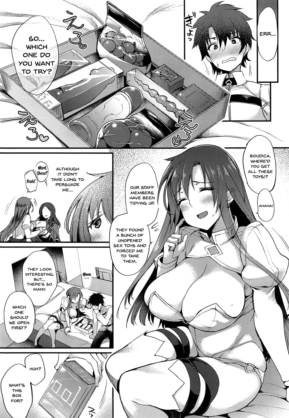 Boudica-san to Gom. -Condom Hen- | Boudica-san and Gom. -Condom Edition- page 4 full