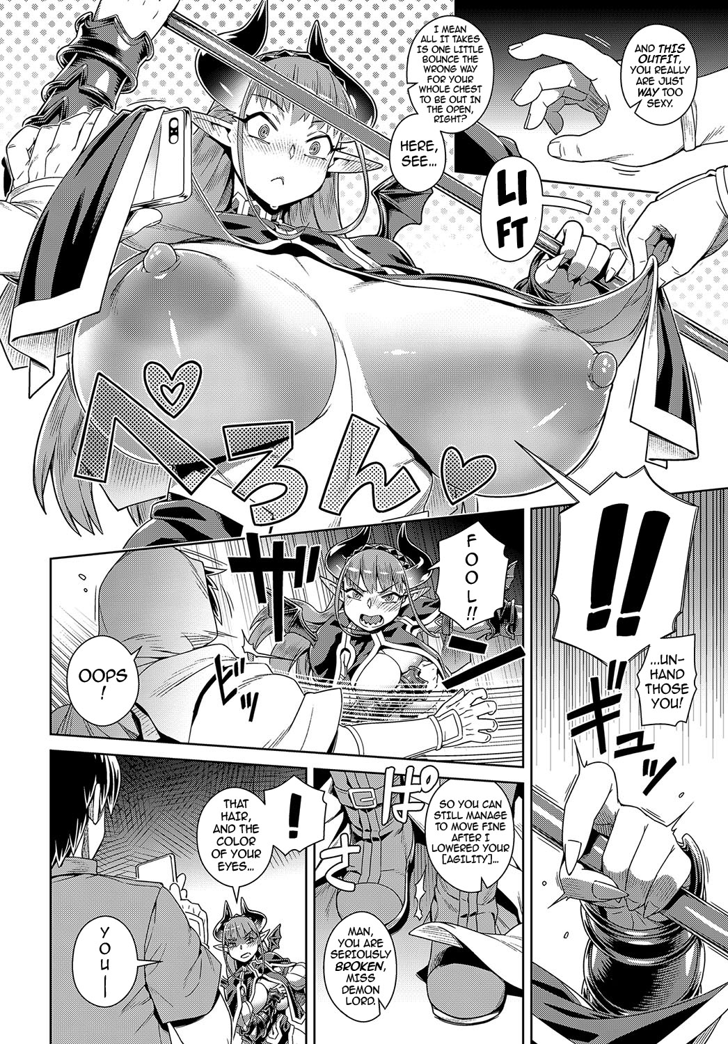 Ero Sumaho de Maou  Kouryaku | Defeating the Demon Lord  with a Lewd Smart Phone page 4 full