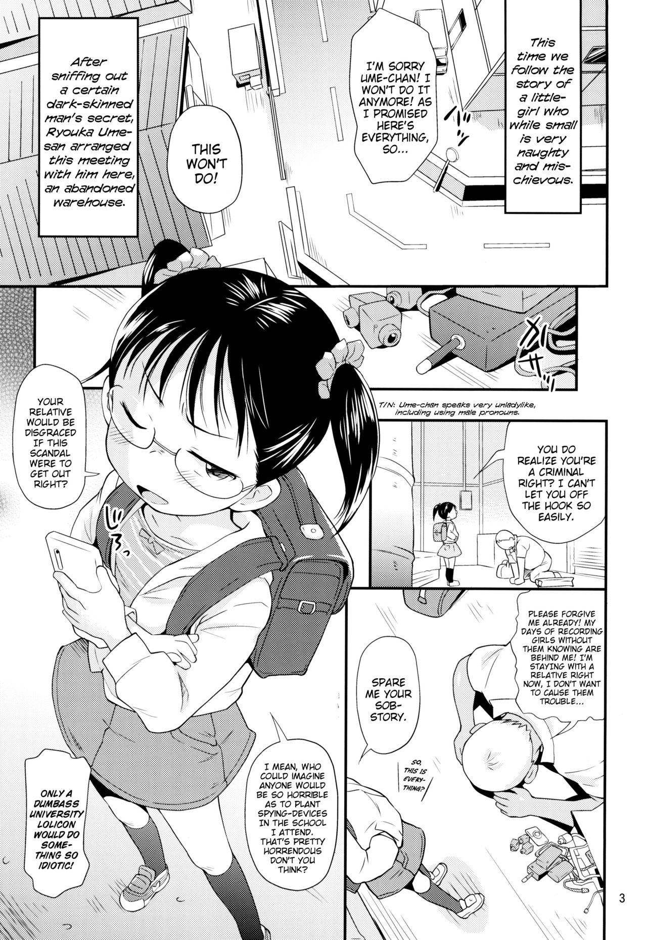 Ume-chan wa Kuchi ga Warui | Ume-chan Has a Naughty Mouth page 3 full