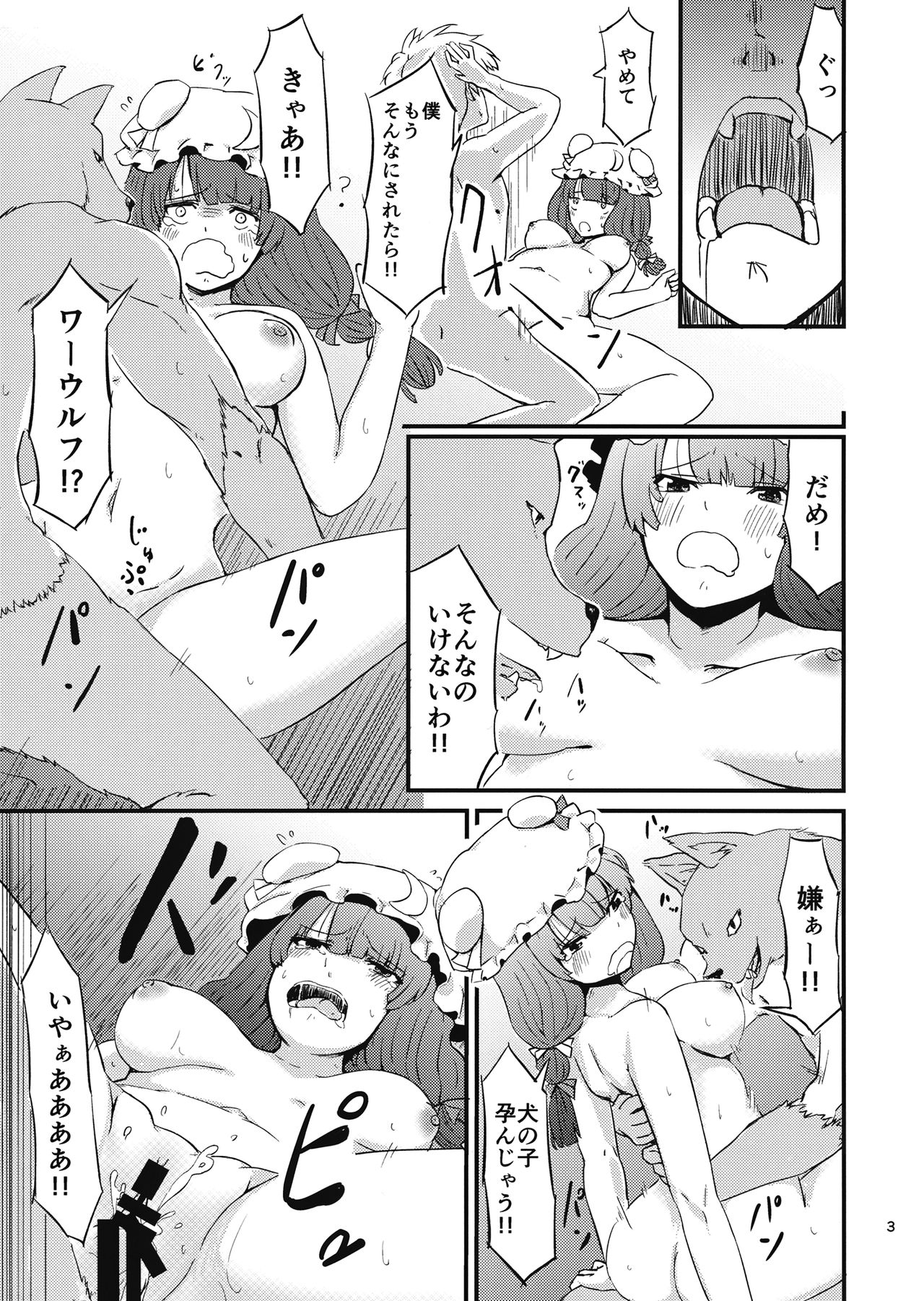 Zannen Patchouli no Ukkari Shoukanjutsu 2 page 4 full