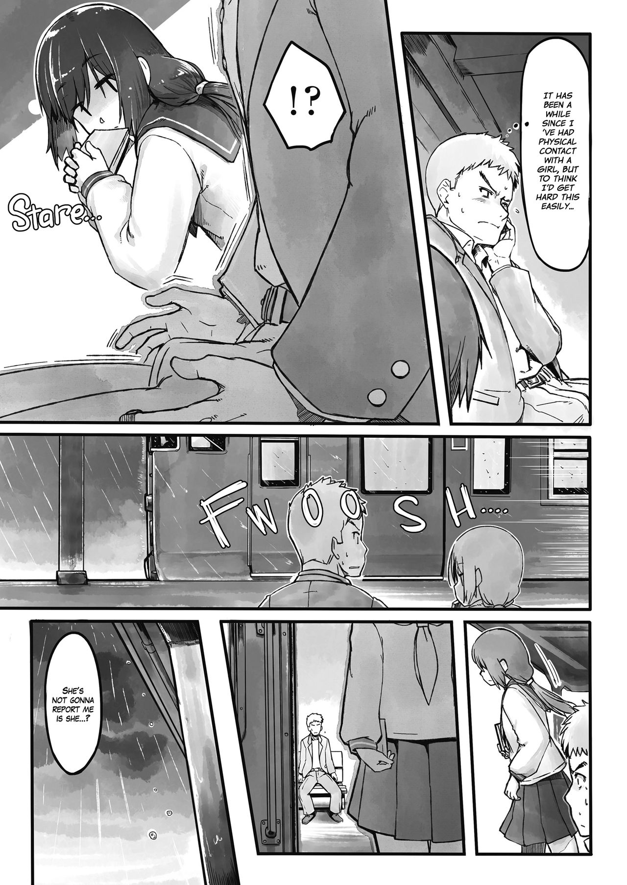 Ame no Hi no Nagaisu de | On a Bench, On a Rainy Day   =White Symphony= page 3 full