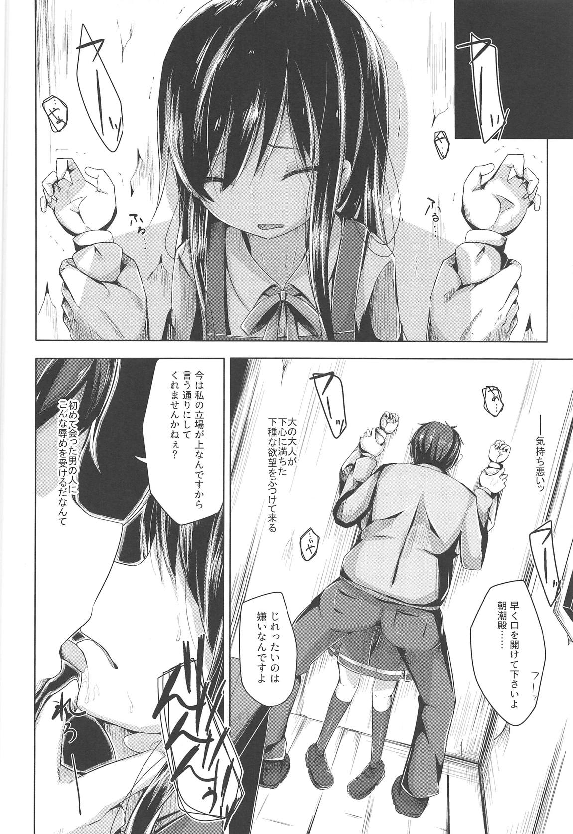 Asashio-chan ni Hidoi Koto Suru Erohon page 7 full