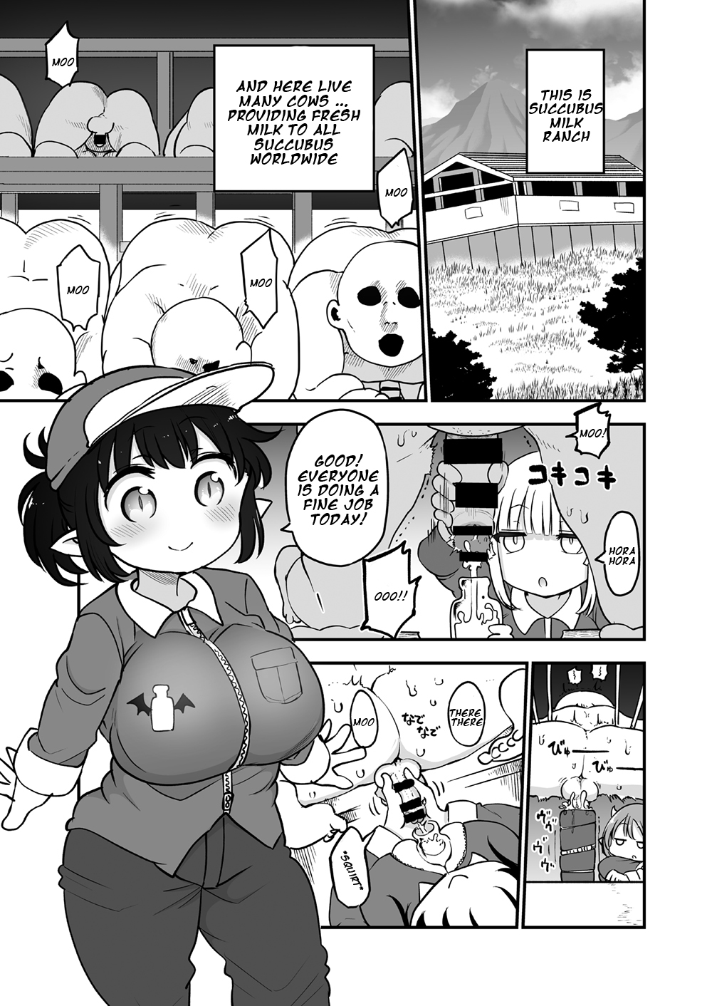 Succubus no Shiiku Koya | Life at Succubus Ranch page 1 full