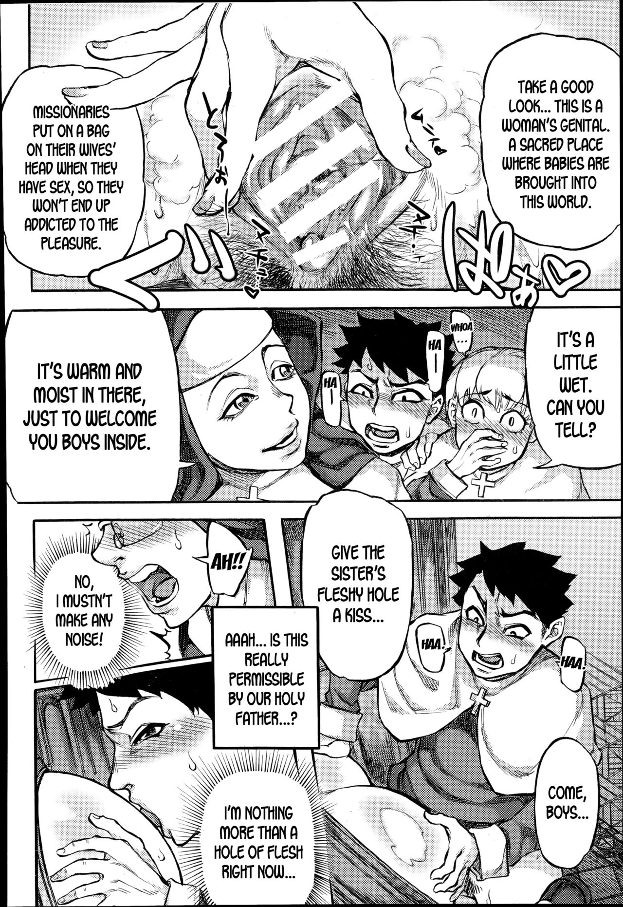 Sister no Kabeshiri Zangeshitsu | The Sister's Ass-Wall Confession Booth page 2 full