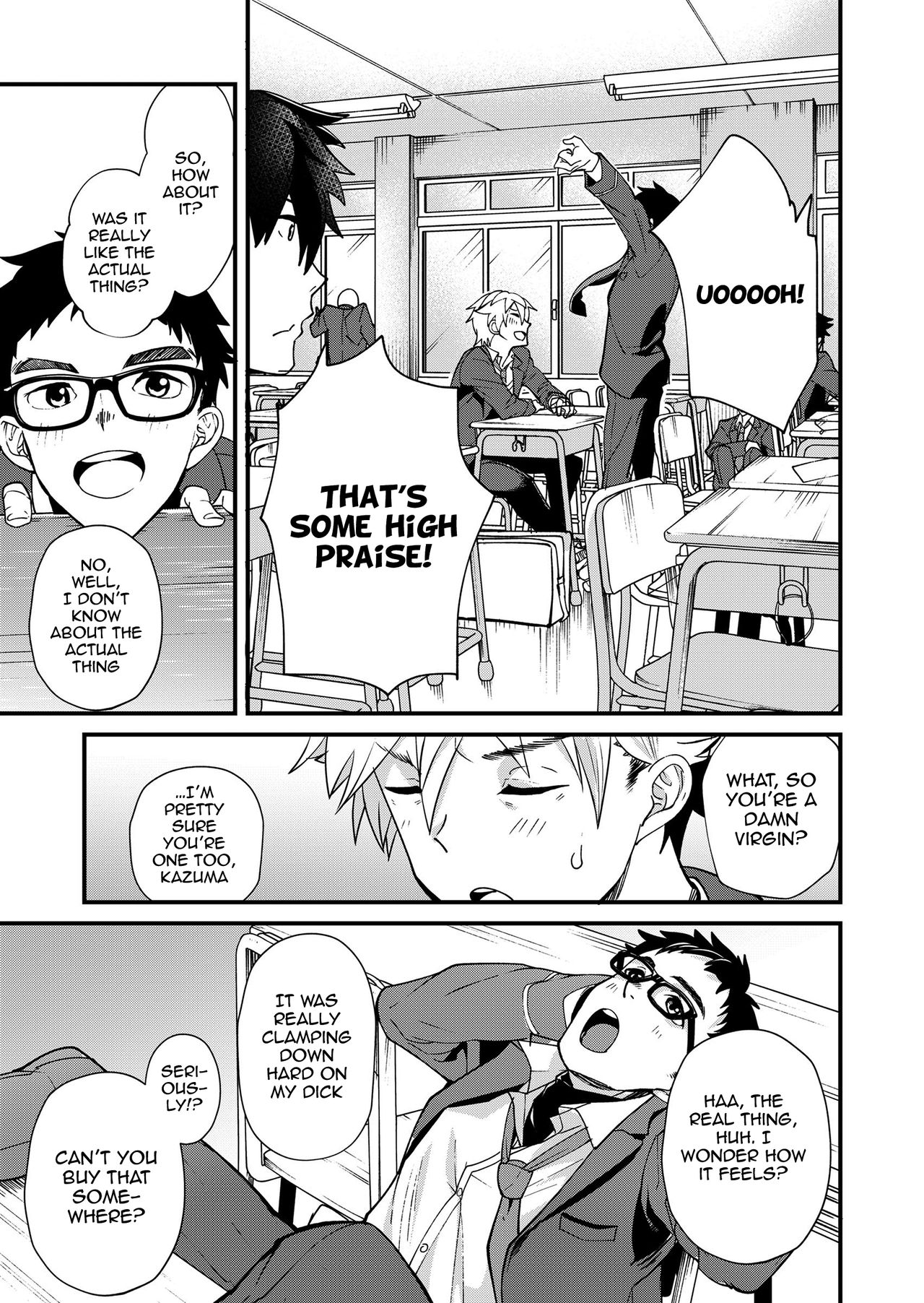 Emuken 2 Danshi Yonin Warikan Ecchi! page 10 full