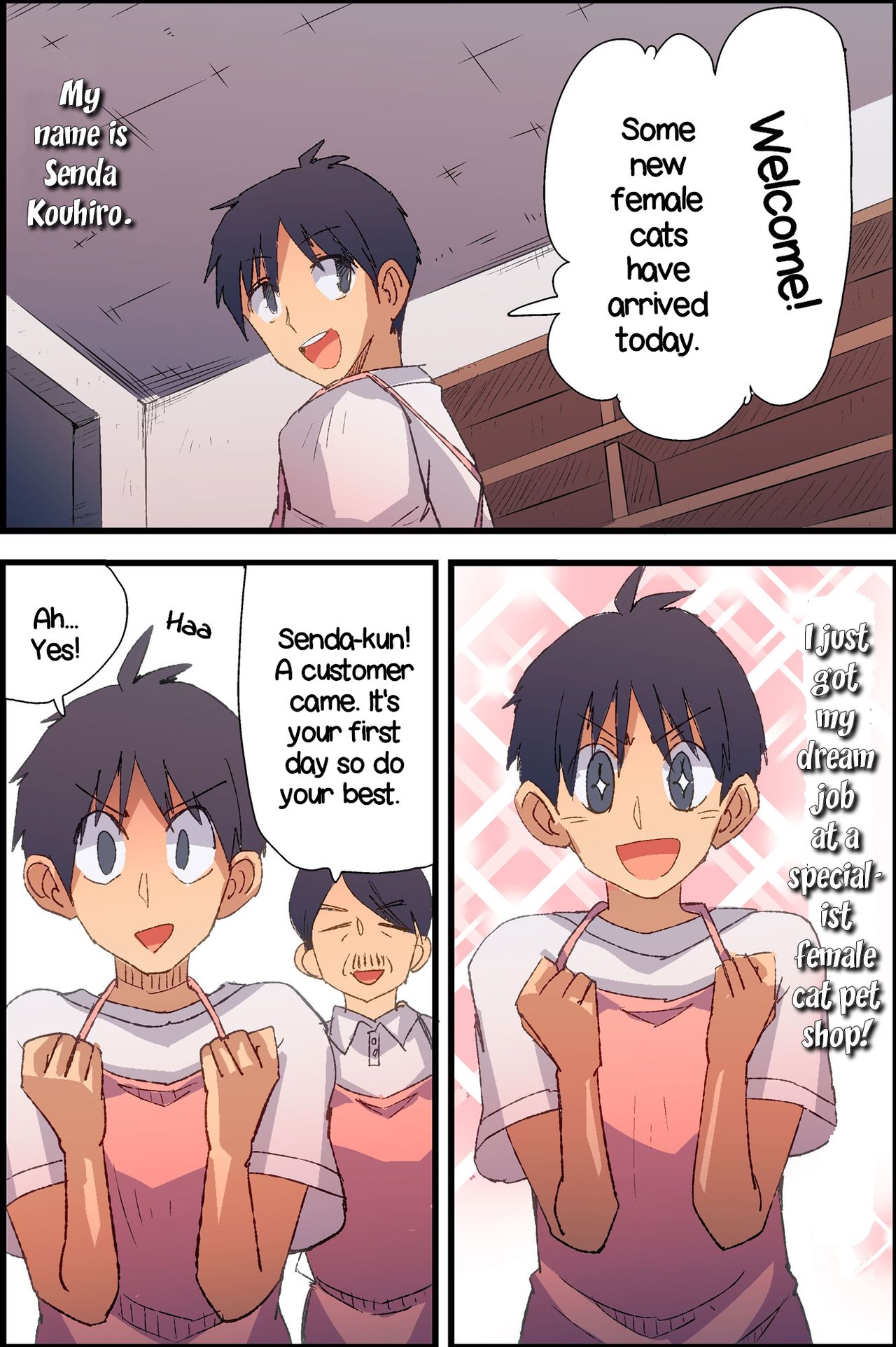 Honjitsu, Joshi Neko Nyuuka Shimashita! | New Female Cats in Stock Today page 4 full