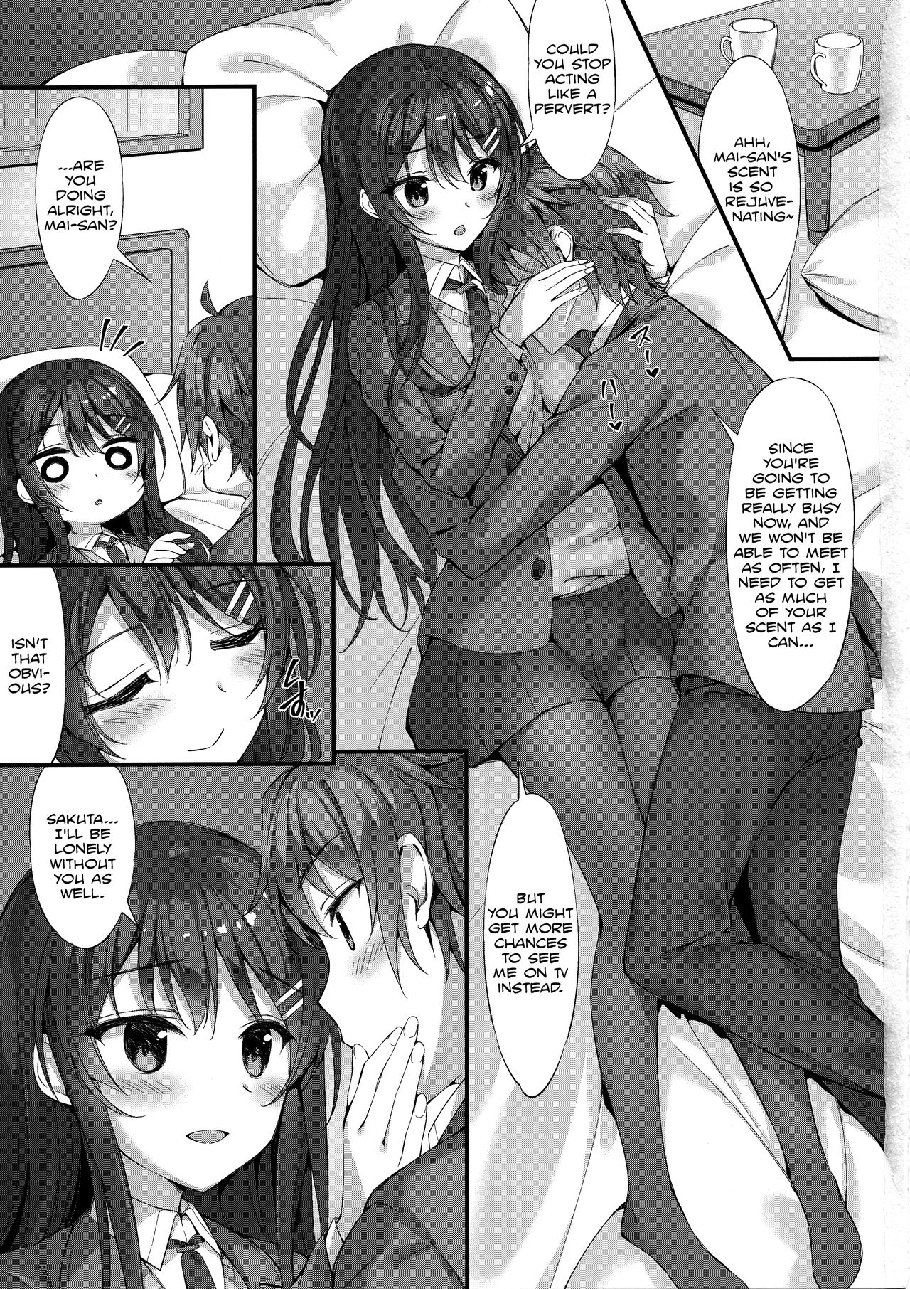 Mai Senpai to Ichatsukitai | I Want to Flirt With Mai-senpai page 4 full