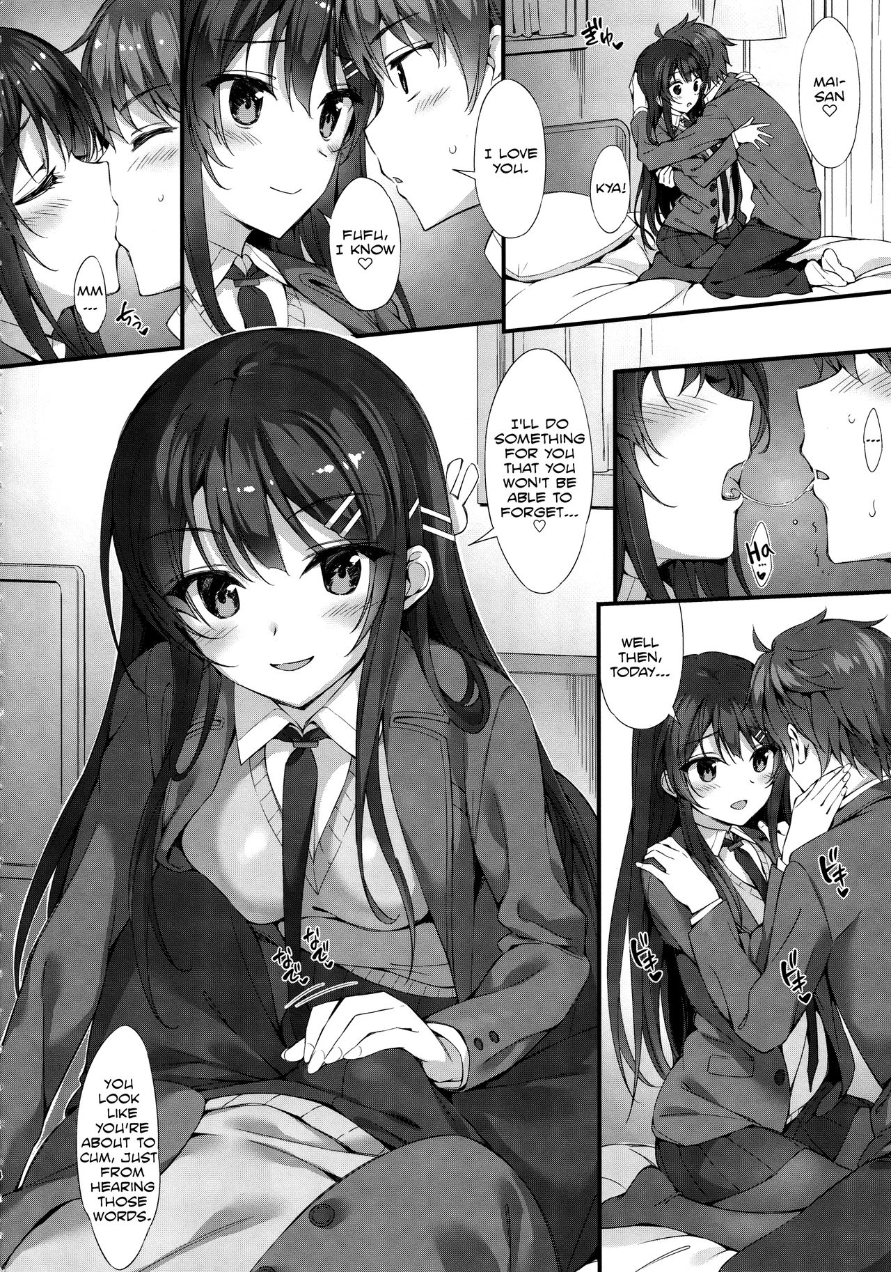 Mai Senpai to Ichatsukitai | I Want to Flirt With Mai-senpai page 5 full