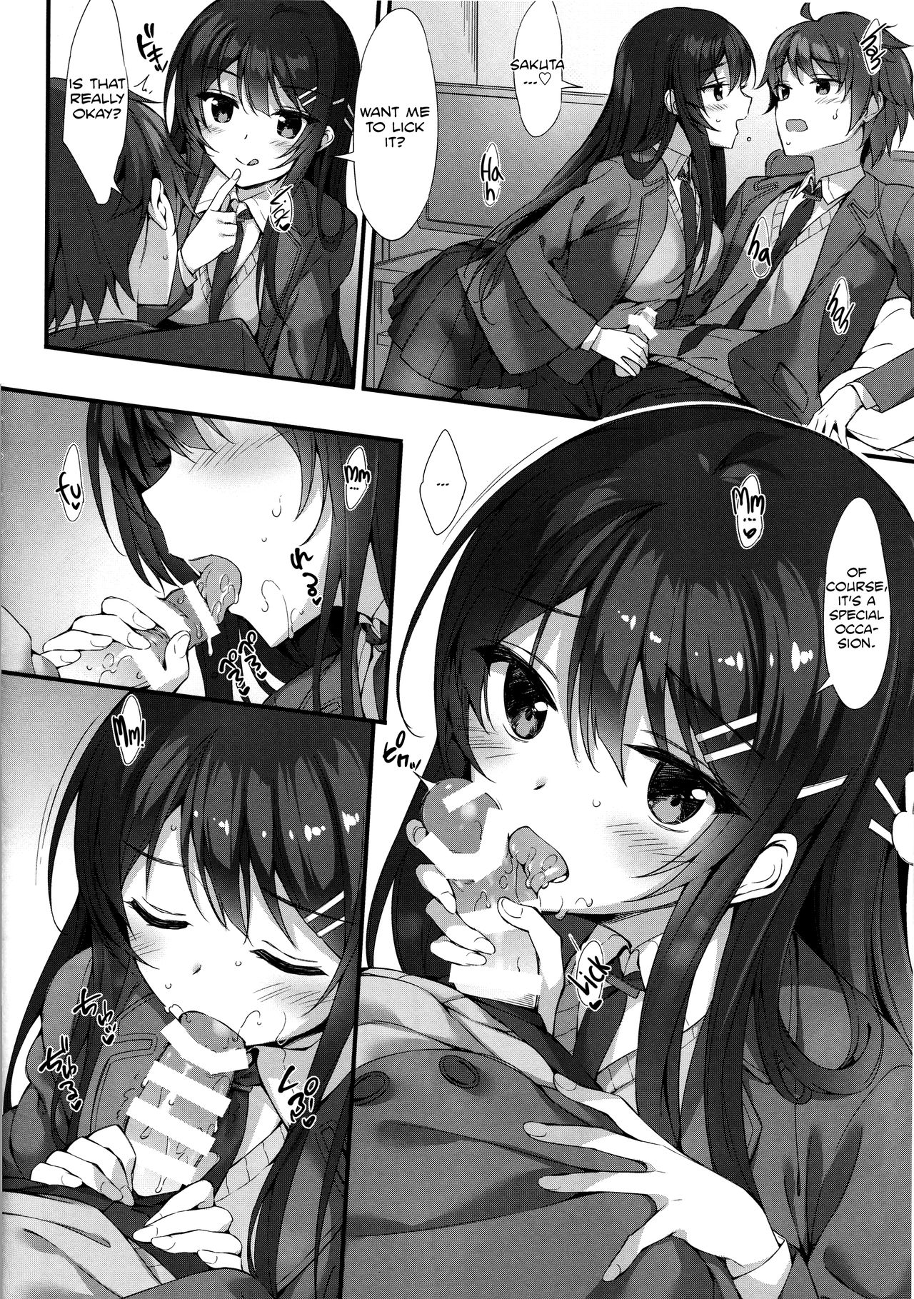 Mai Senpai to Ichatsukitai | I Want to Flirt With Mai-senpai page 7 full