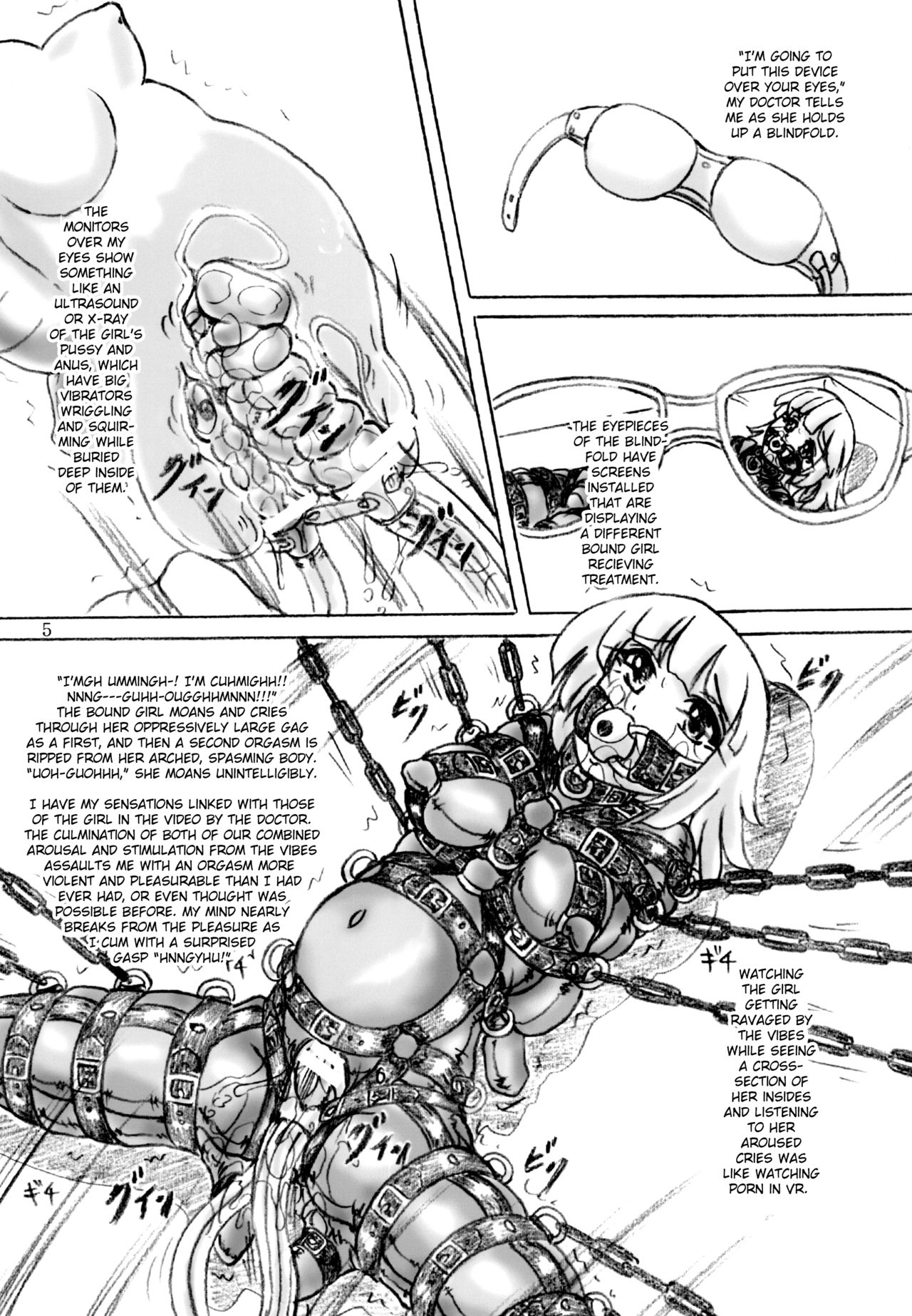 Zecchou Kenkyuujo 2 | Orgasm Research Facility 2 page 6 full