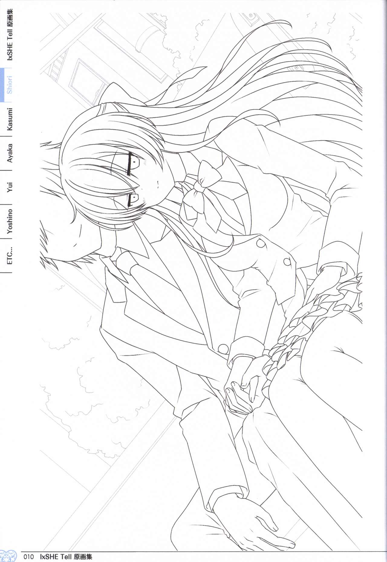 IxSHE Tell illustration art book page 10 full