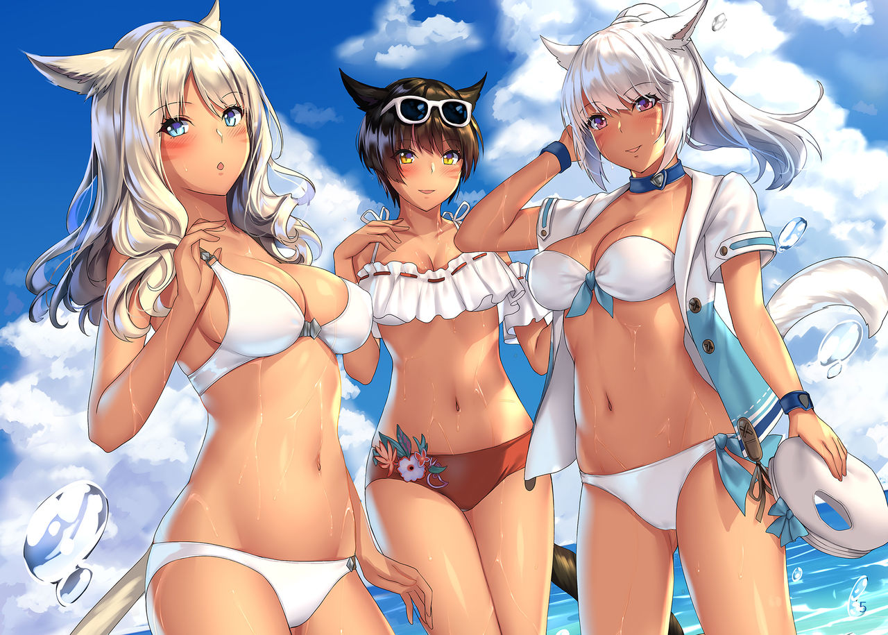 Miqo'te Mizugi Bon!! 2 page 7 full