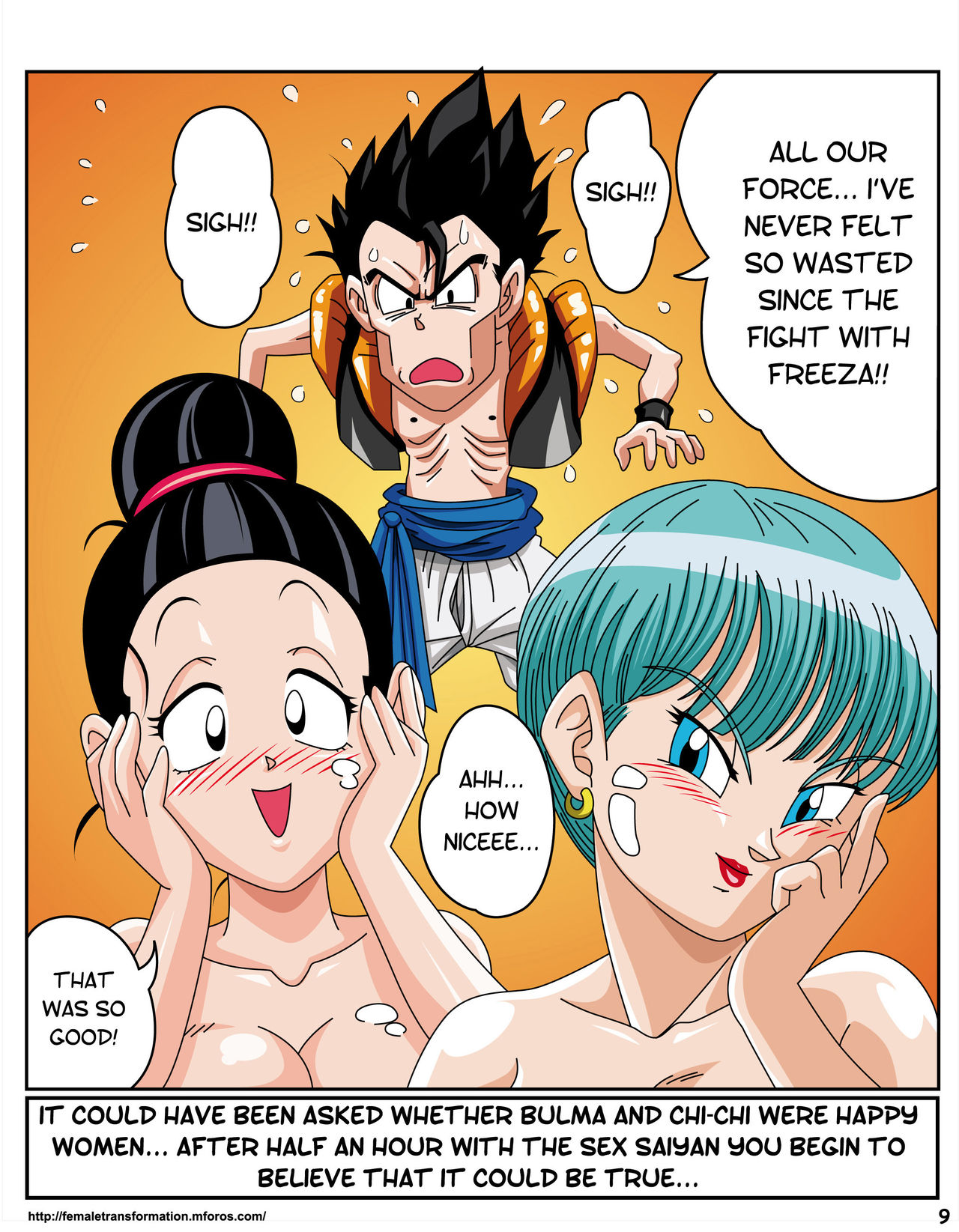 Dragon Ball H: Sex Sayan! page 10 full