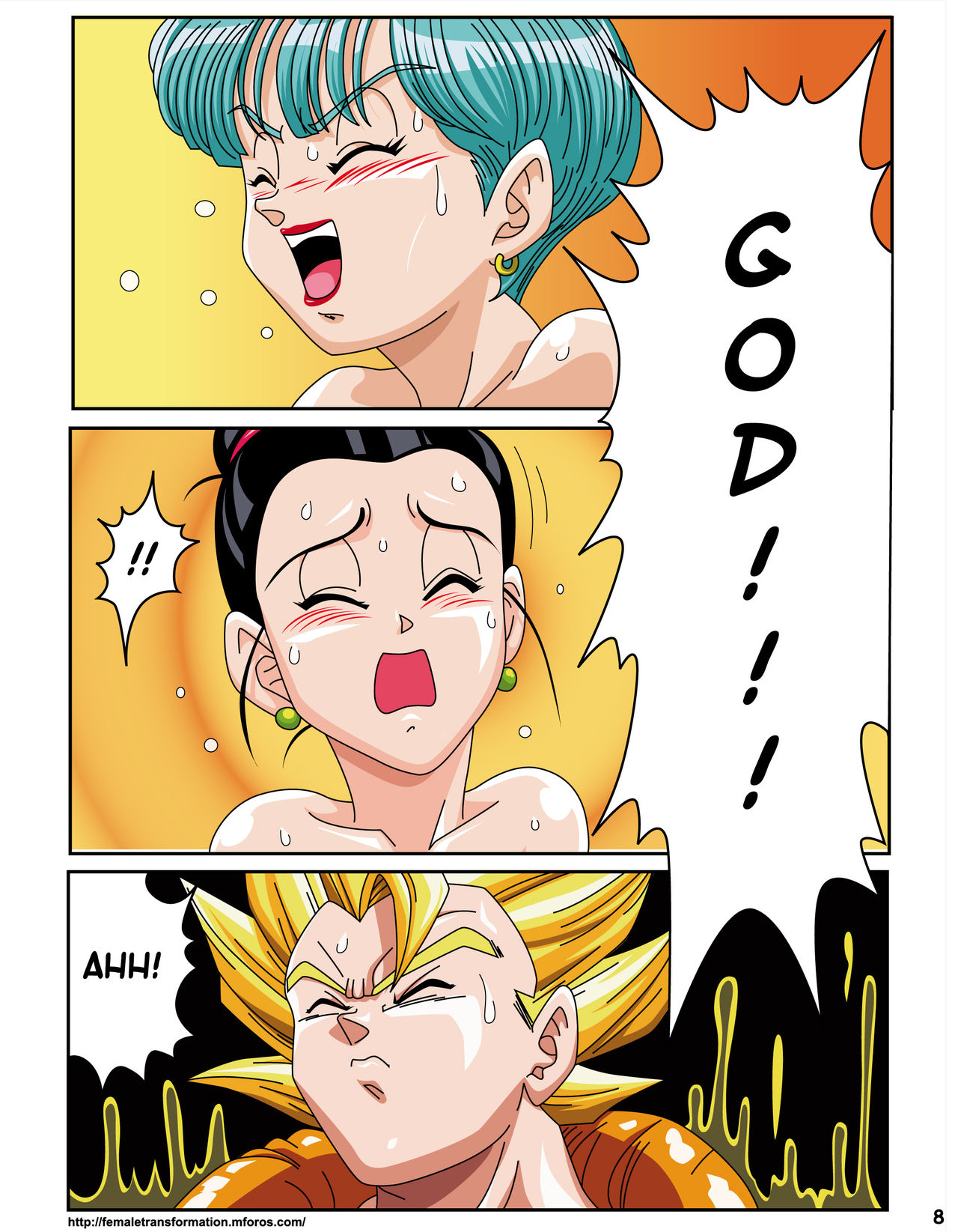 Dragon Ball H: Sex Sayan! page 9 full