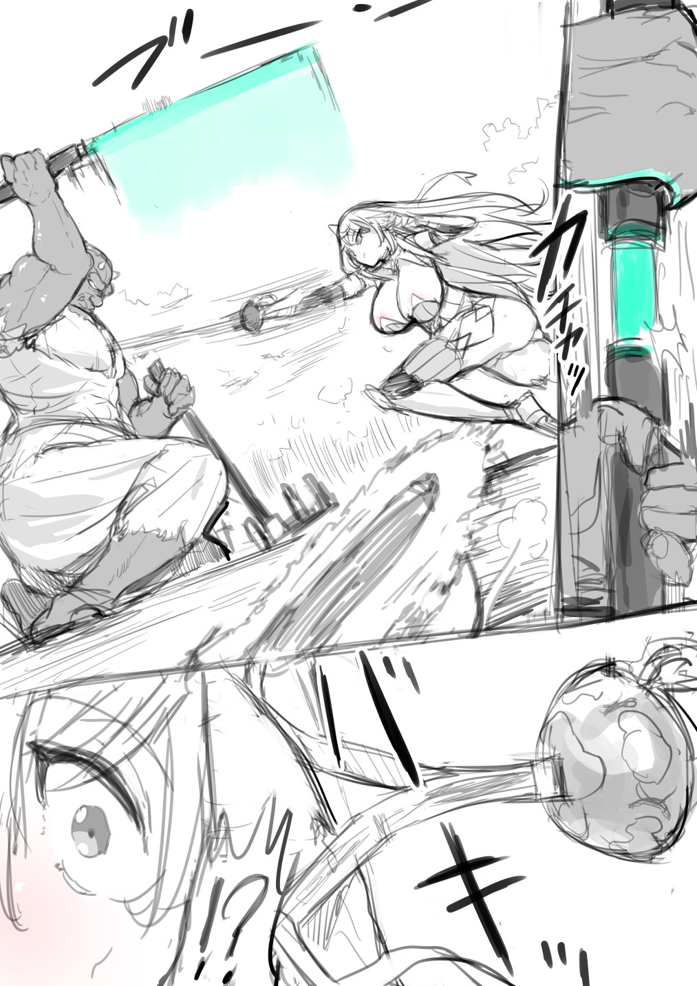 ケツ穴ガバガバ女騎士惨敗 page 3 full