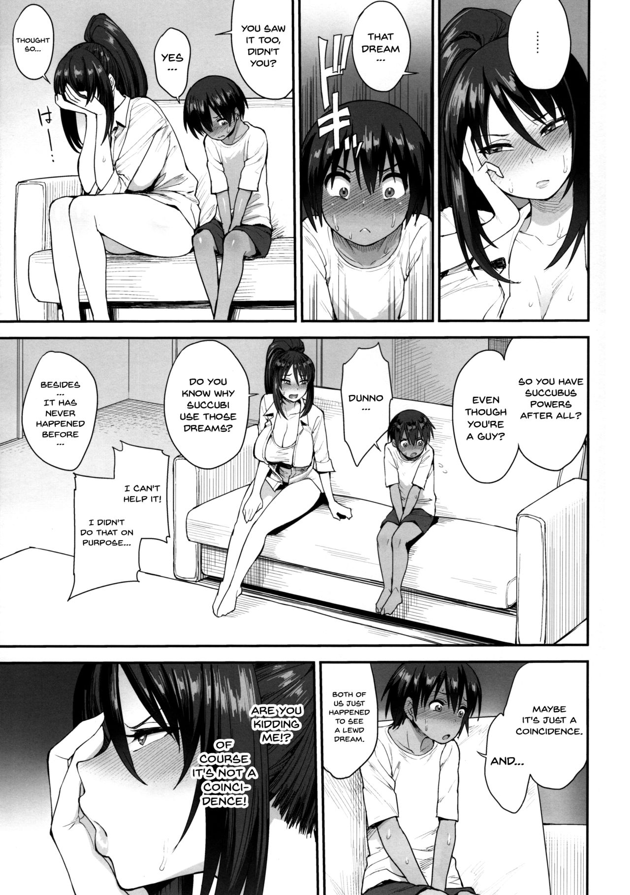 (C95) [Mousou Deguchi (Unou)] Succubus no Rinjin 2 [English] Hentai - Raw  16