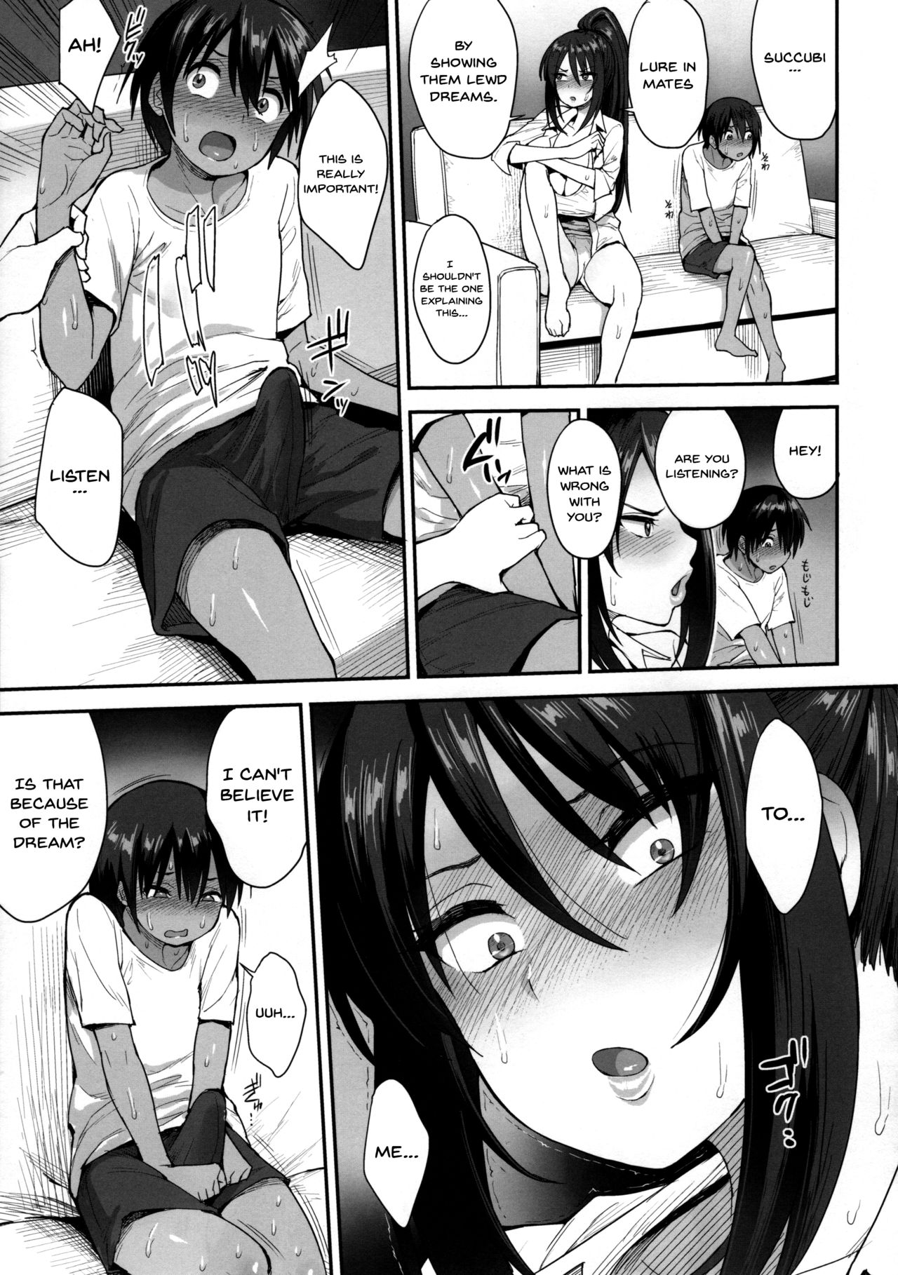 (C95) [Mousou Deguchi (Unou)] Succubus no Rinjin 2 [English] Hentai - Raw  18