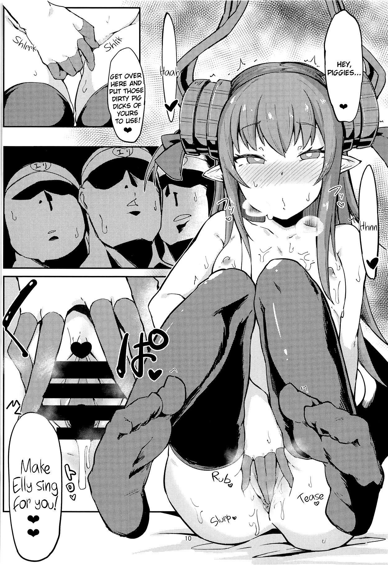 Eli-chan ga Reiju de Fan to Ecchi na Kouryuukai | Forced to Fuck Her Fans with a Command Spell! page 10 full