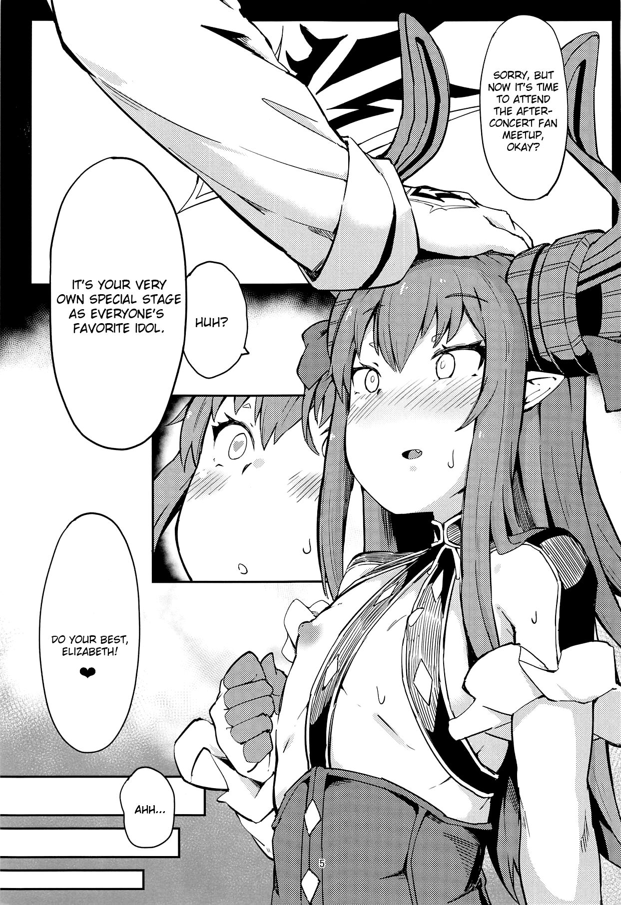 Eli-chan ga Reiju de Fan to Ecchi na Kouryuukai | Forced to Fuck Her Fans with a Command Spell! page 5 full