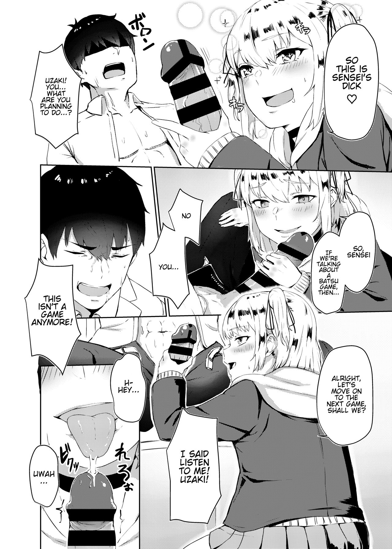 Kyousei Zecchou Batsu Game Namaiki JK no Shitsukekata page 7 full
