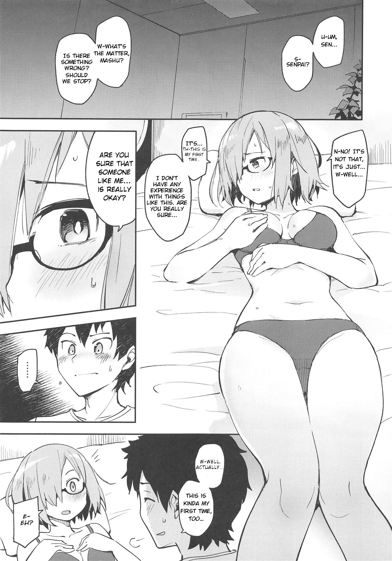 Kyou Hajimete Senpai to | My First Time with Senpai page 4 full