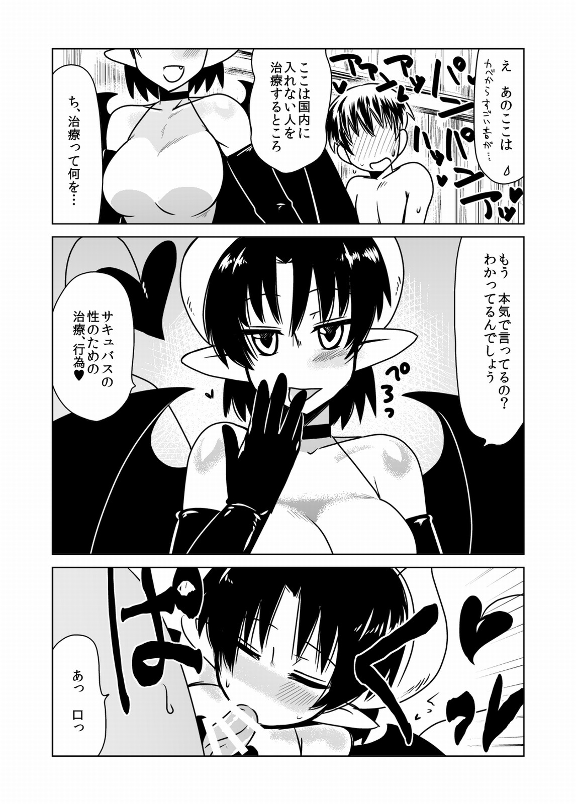 Succubus-san no Sei Chiryou. page 4 full