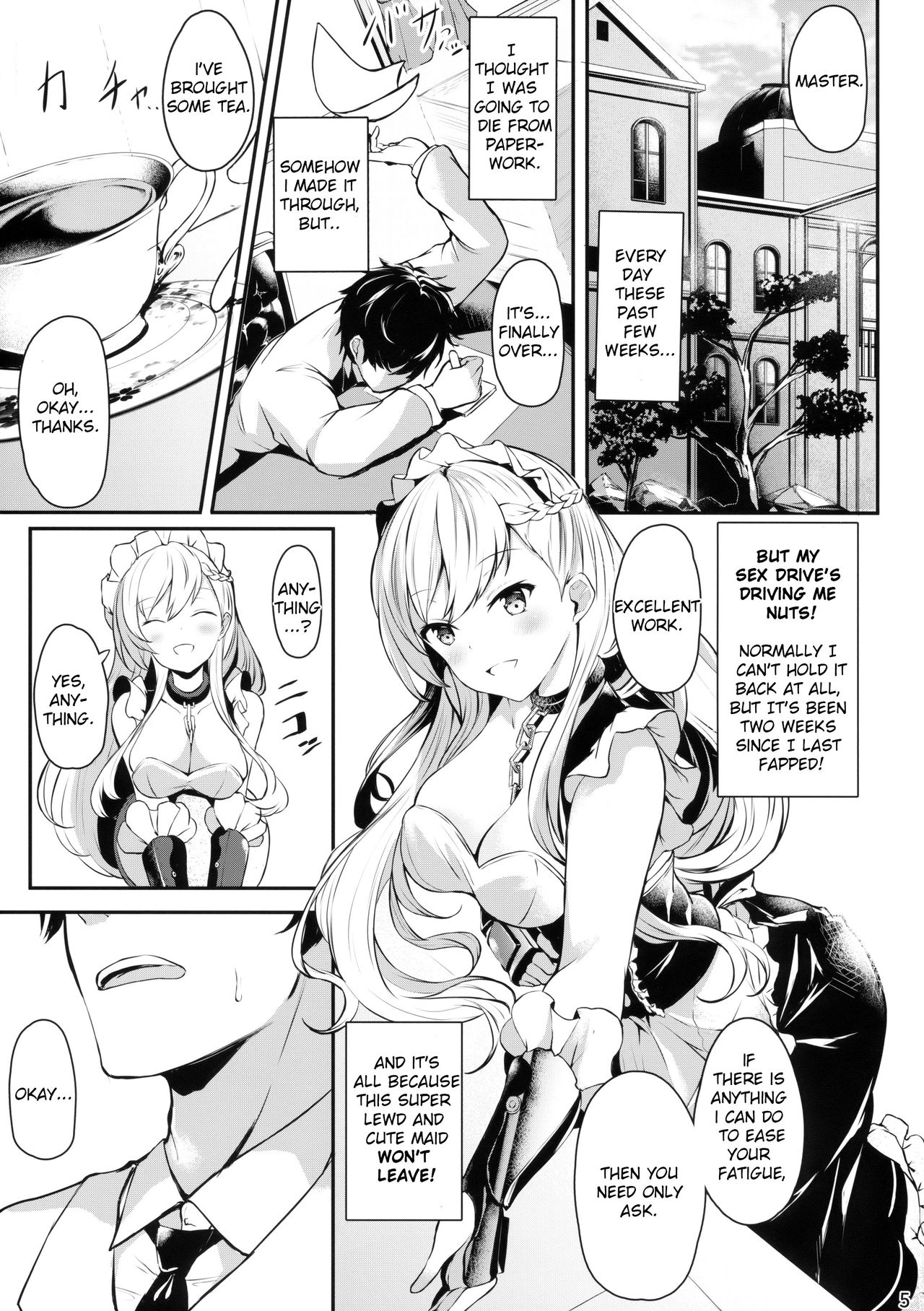 Belfast-san to Shitsuke Aitai! | Learning Manners with Belfast! page 4 full