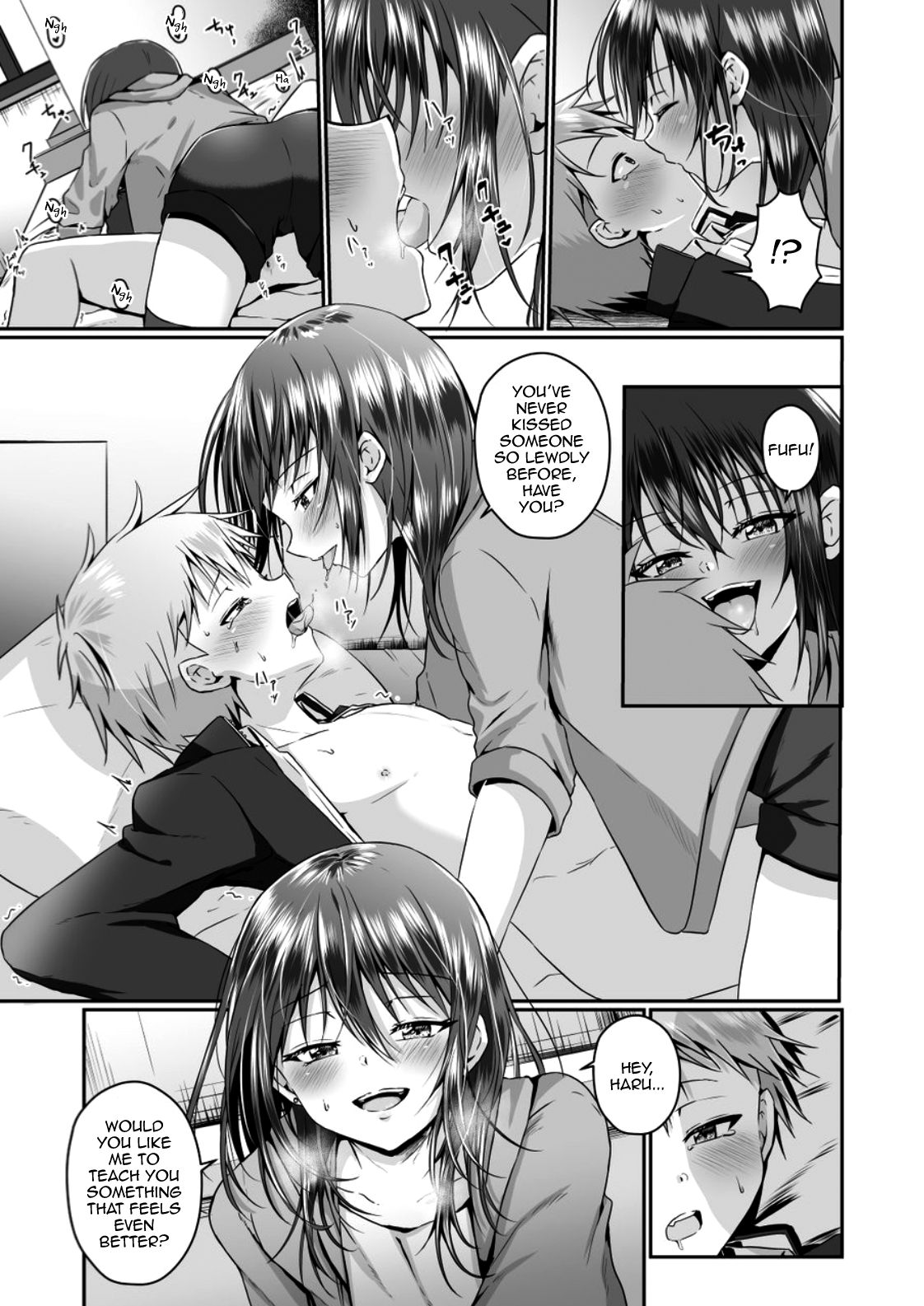 Chotto S na Onee-san ni Otokonoko ga Horareru Hanashi page 9 full