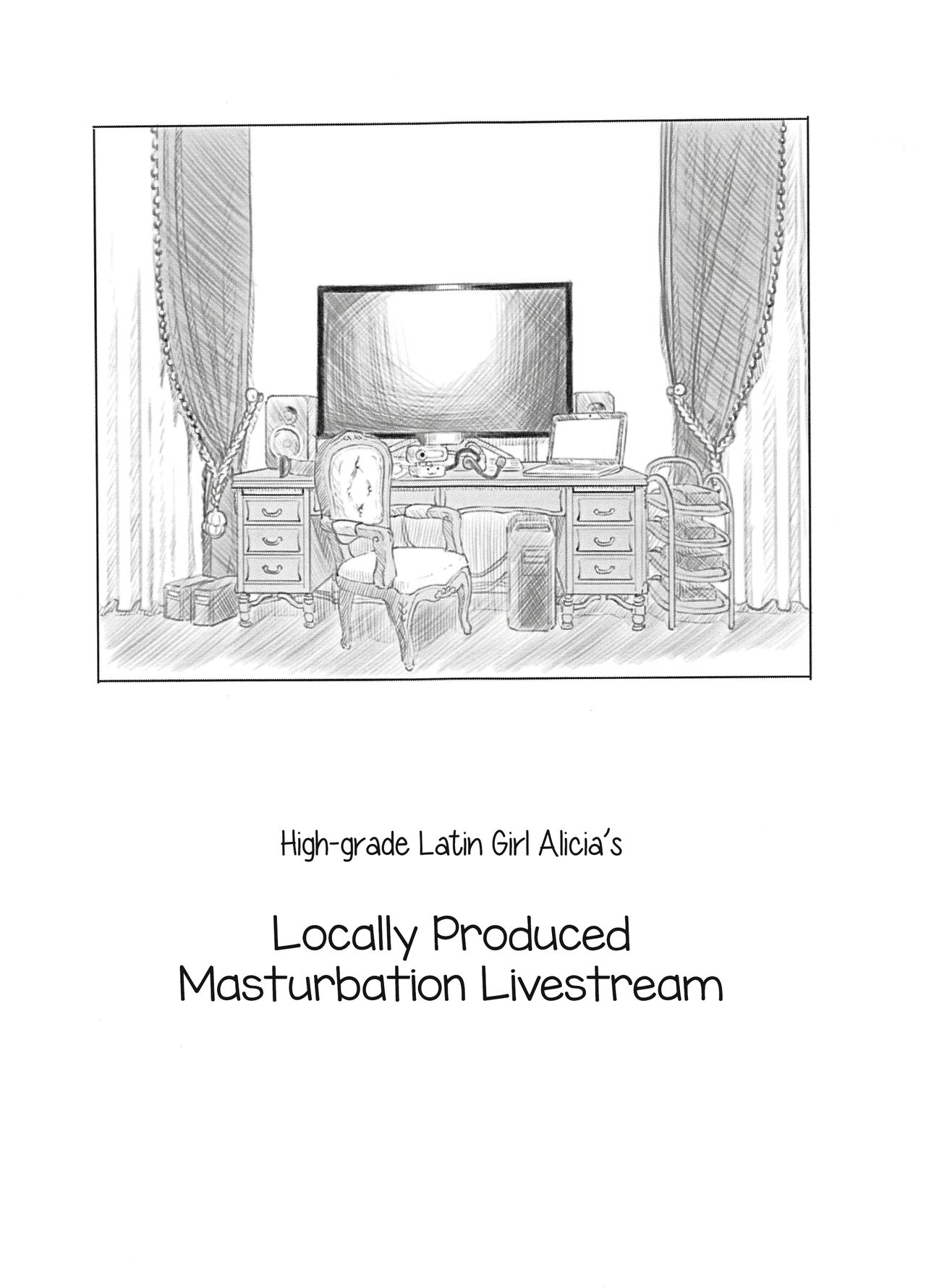 Latin-kei S-kyuu Alicia-chan Jidori Nama Ona Haishin | High-grade Latin Girl Alicia's Locally Produced Masturbation Livestream page 4 full