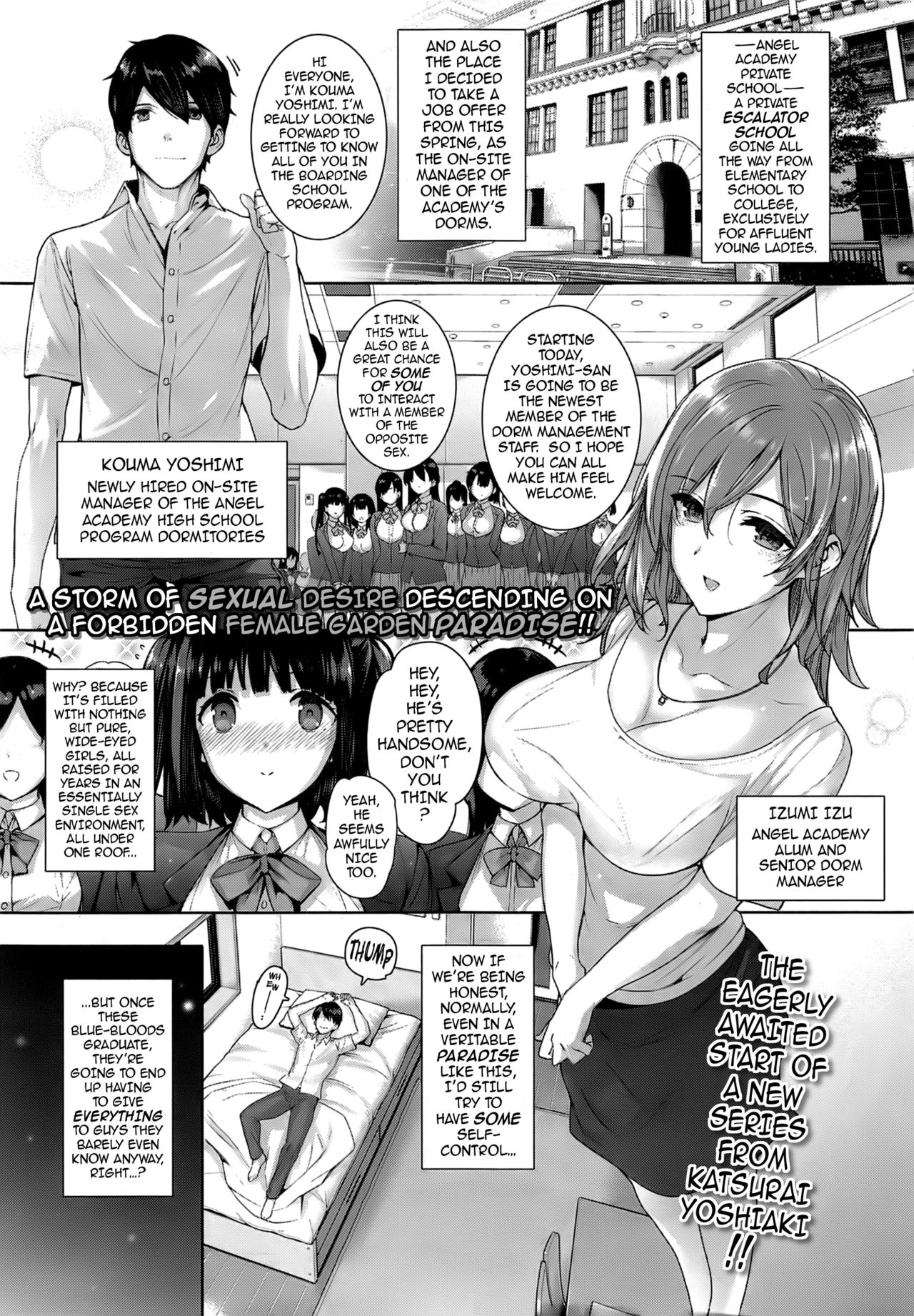 Amatsuka Gakuen no Ryoukan Seikatsu | Angel Academy's Hardcore Dorm Sex Life 1-2, 4-9 page 2 full