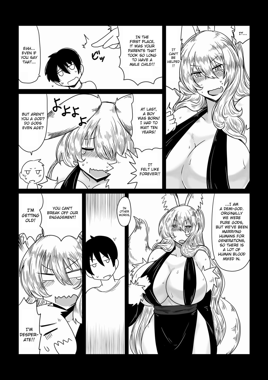 Kitsune ni Mukoiri. | Getting Married to a Mature Fox. page 3 full