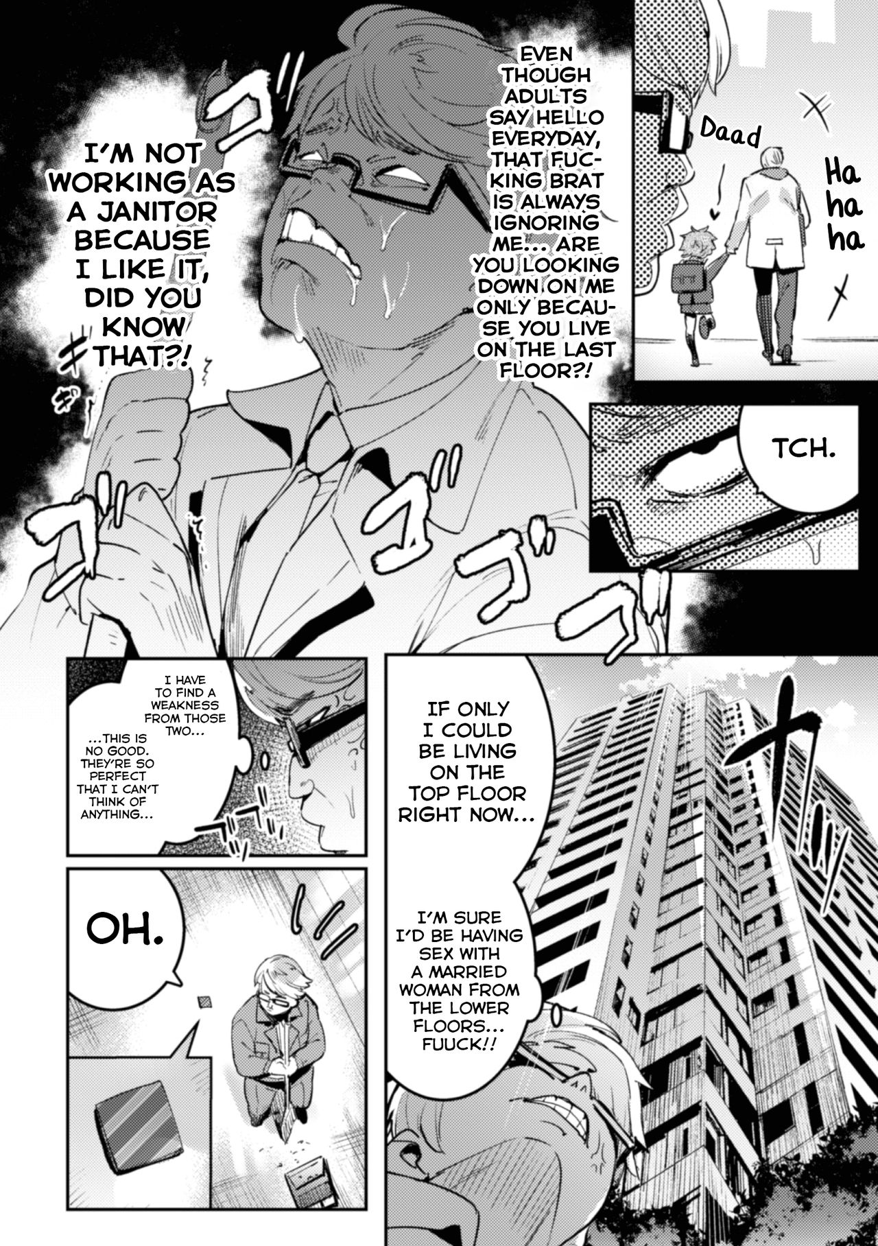 Ingoku Tower Mansion ~Nerawareta Elite Oyako~ page 4 full
