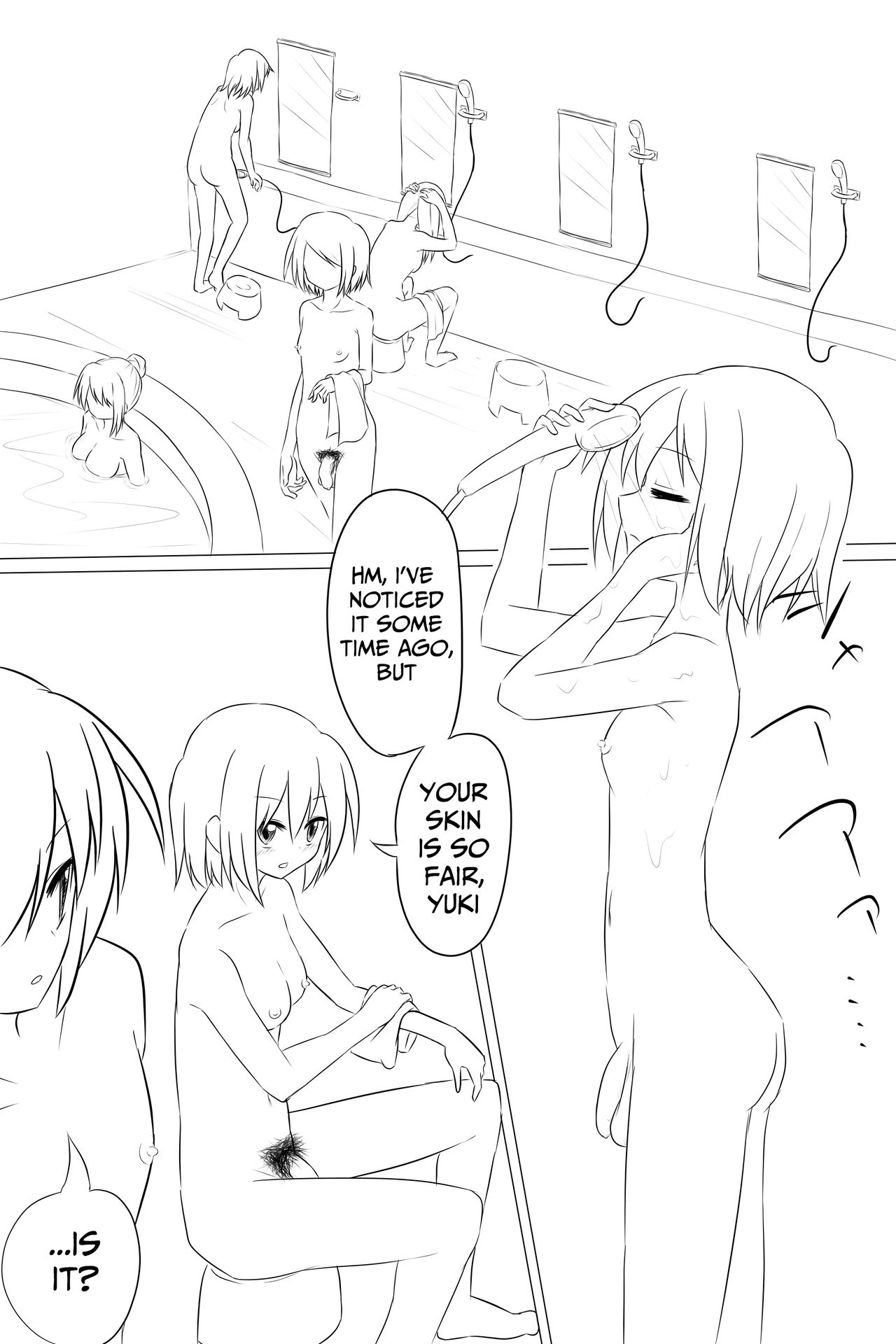 Futanari-ban SOS-dan no Nichijou Sentou Hen page 3 full