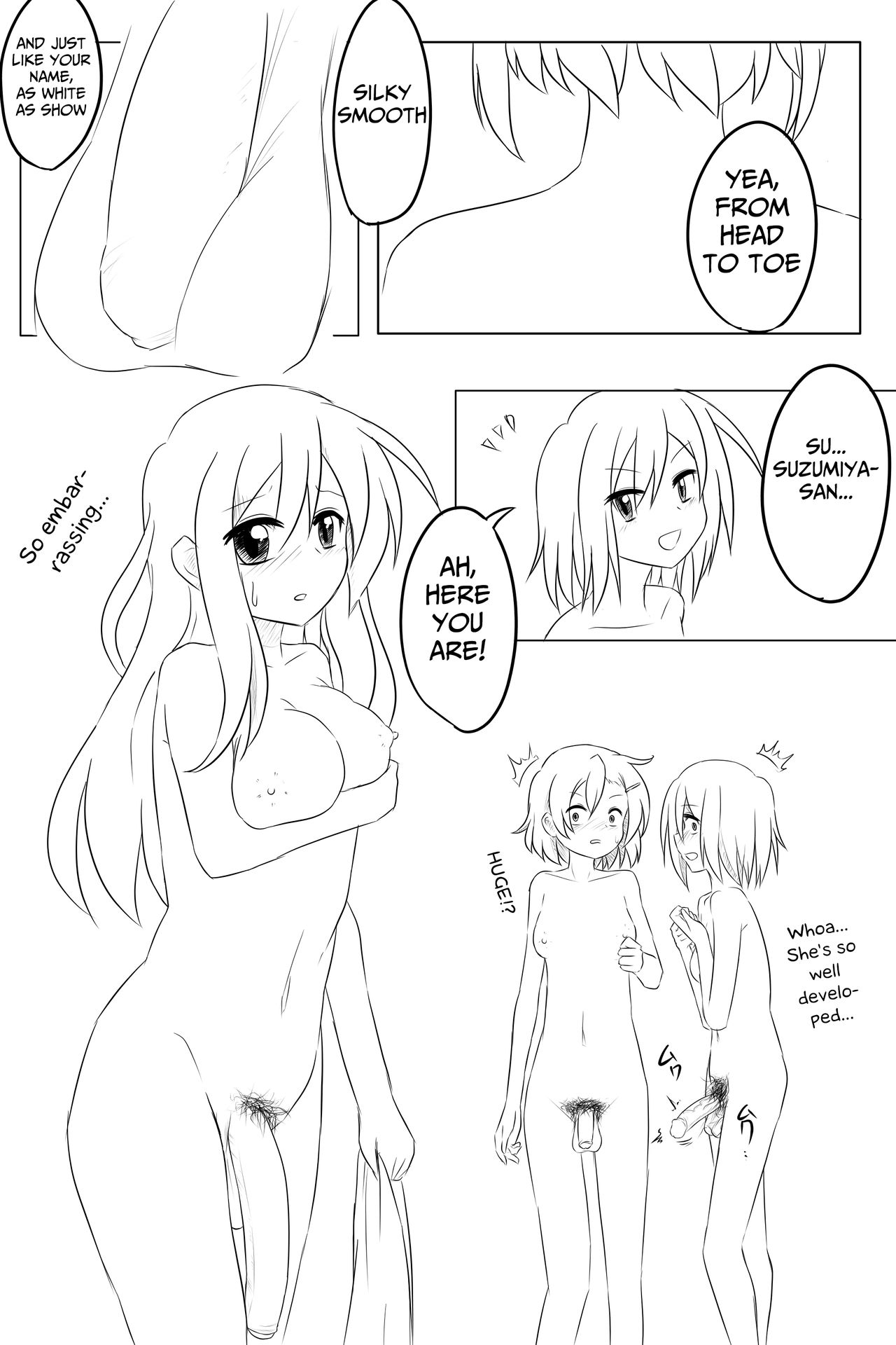 Futanari-ban SOS-dan no Nichijou Sentou Hen page 4 full