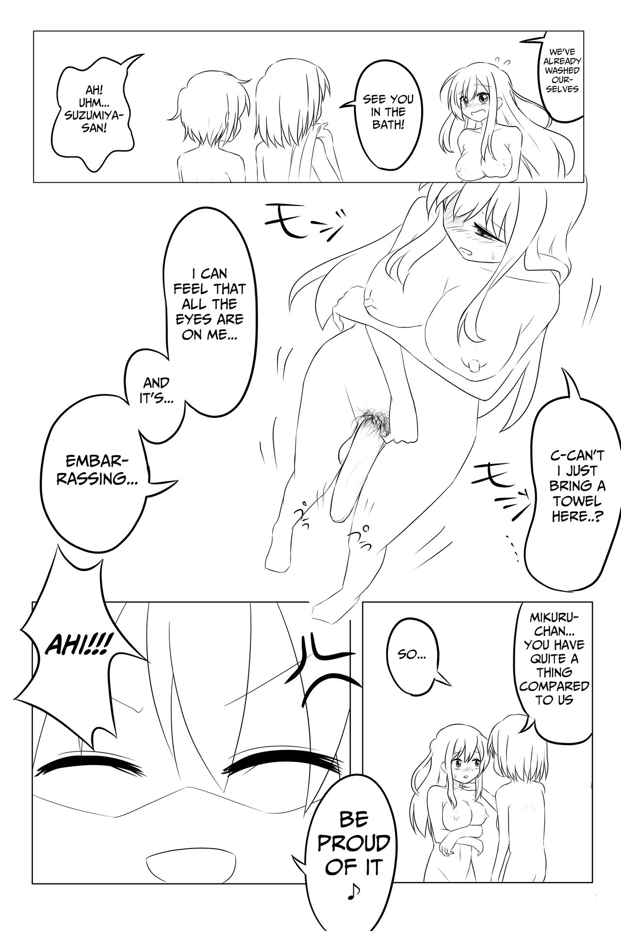 Futanari-ban SOS-dan no Nichijou Sentou Hen page 5 full