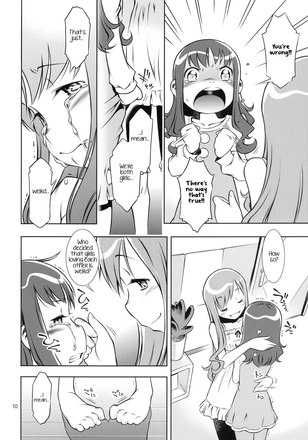 Girl in marine blue * page 9 full