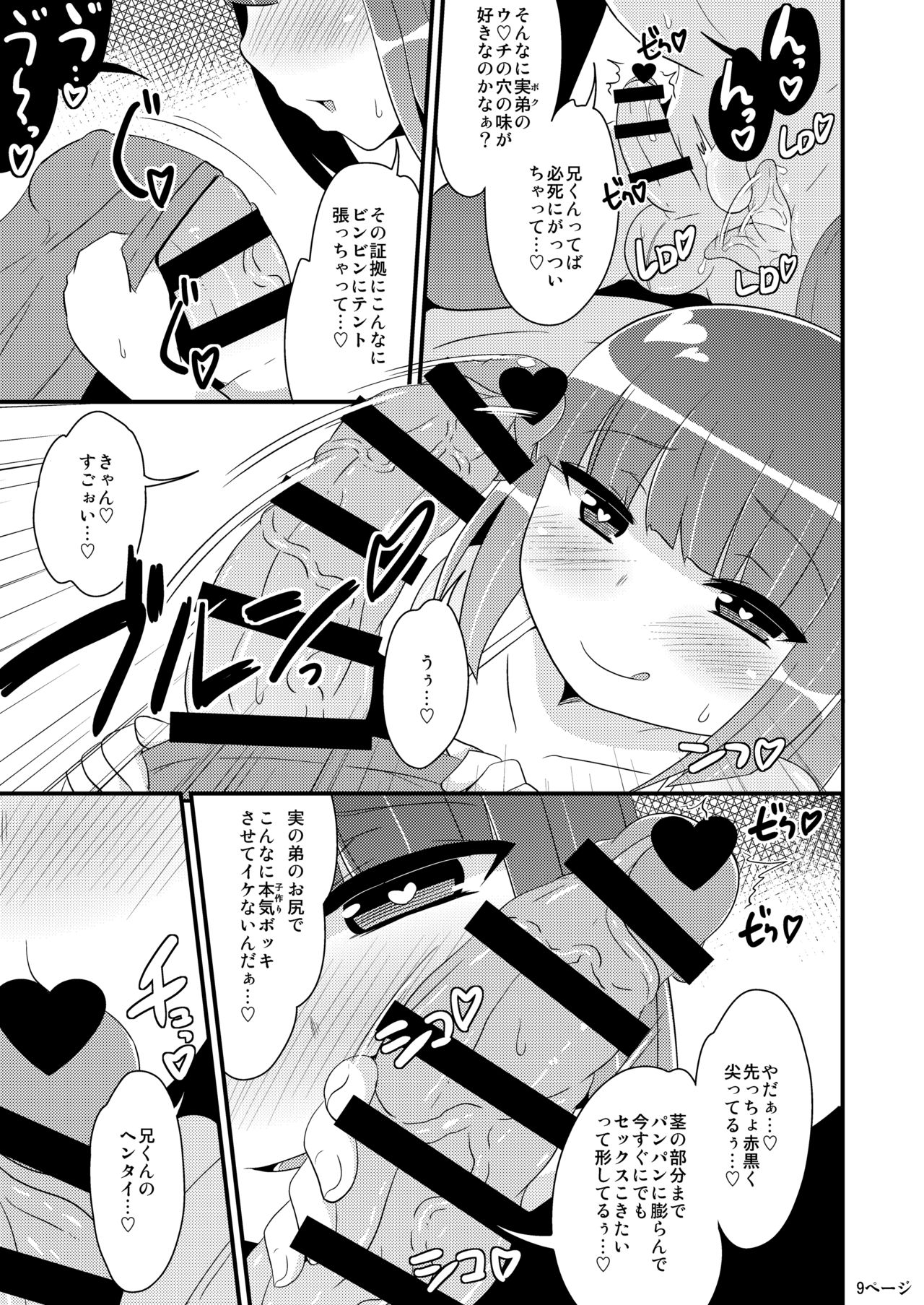 Dekaketsu Otouto no Nameinu ni Naritai page 9 full