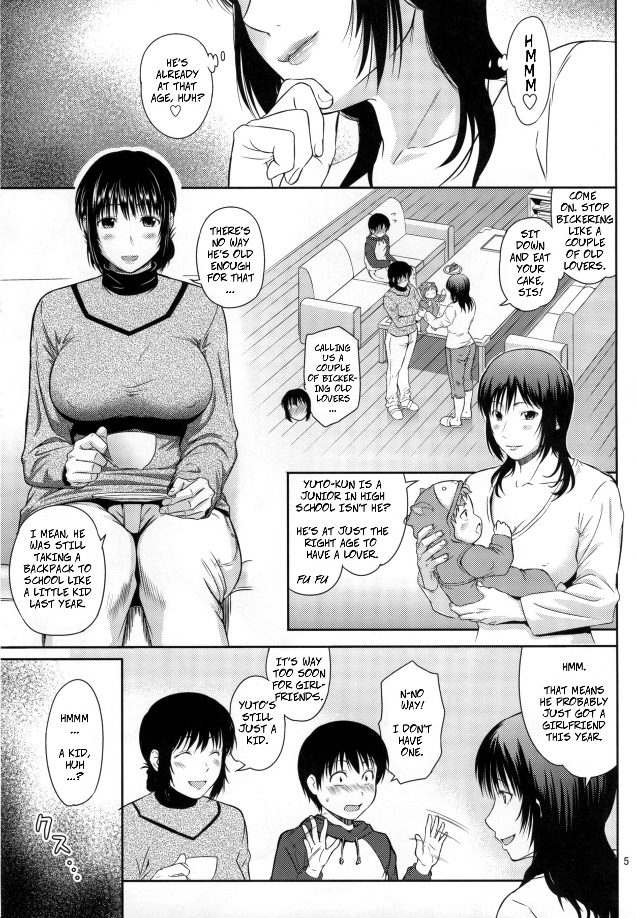 Boketsu o Horu 16 | Digging Mom's Hole 16 page 4 full