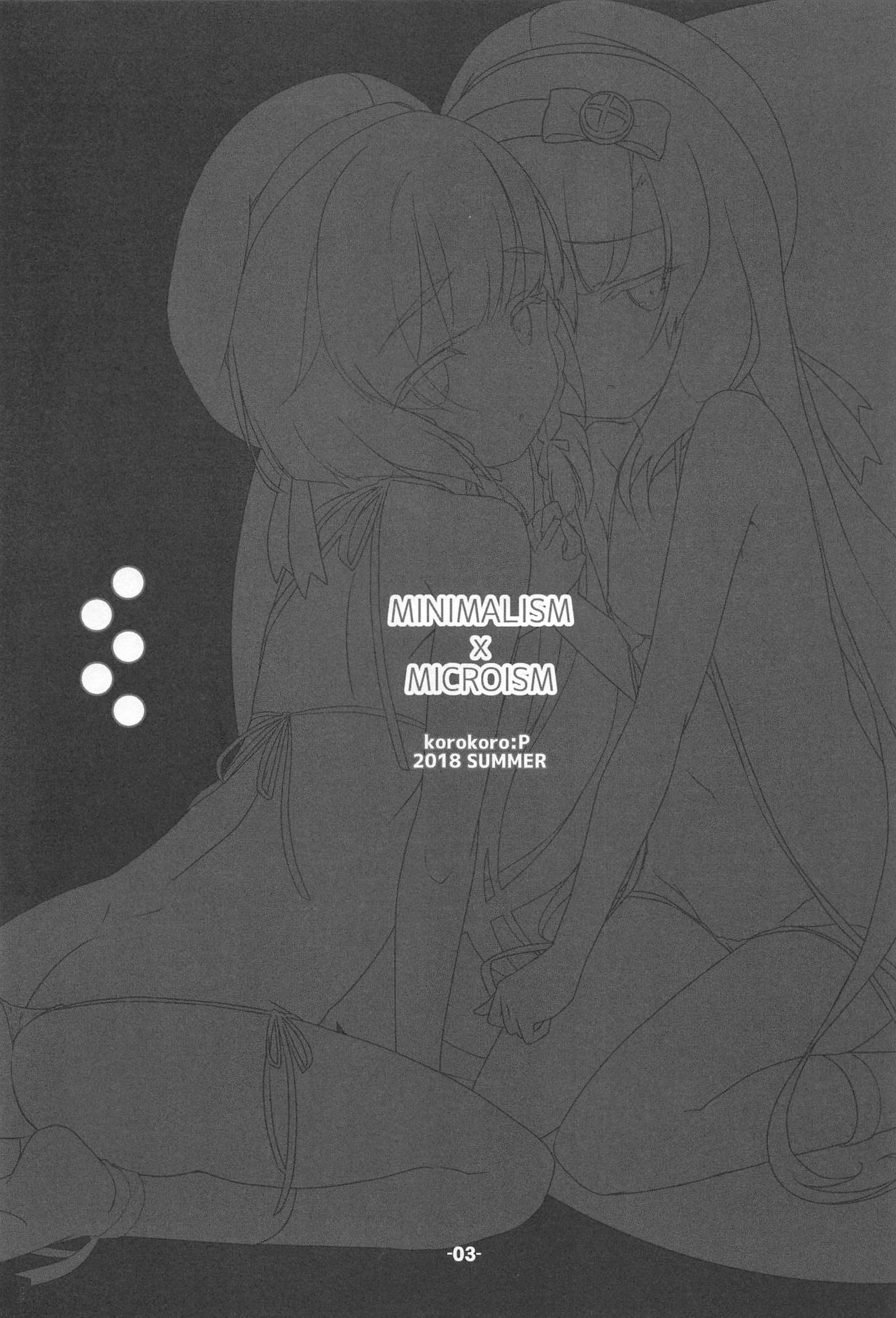 MINIMALISM × MICROISM page 2 full