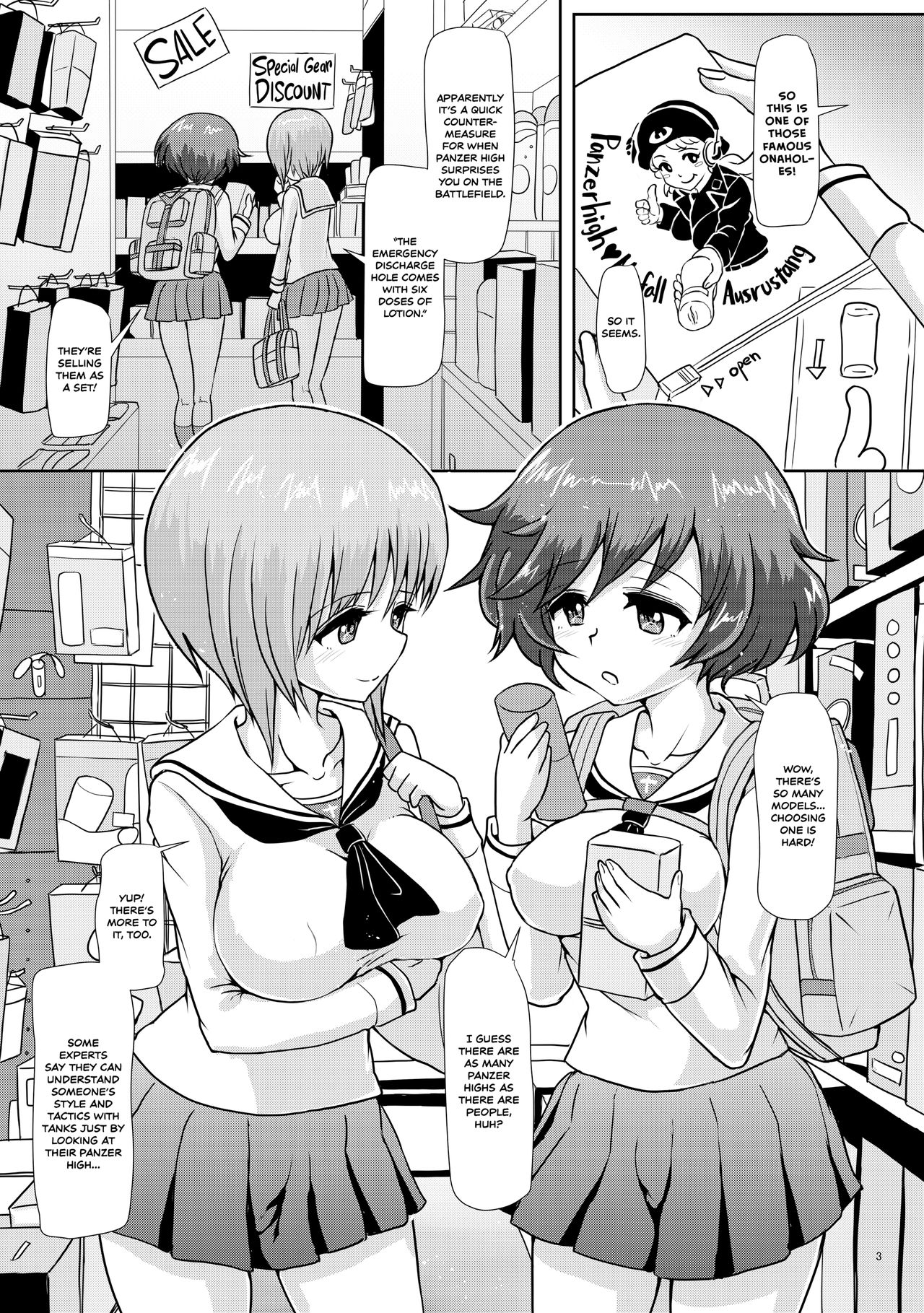 Panzer High no Osamekata 3 | Calming a Panzer High 3 page 2 full