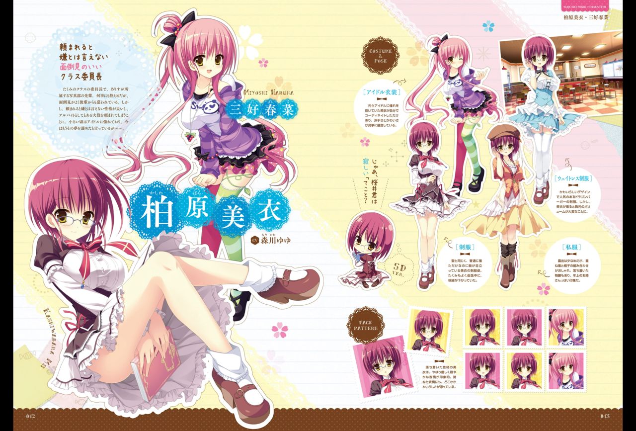 Majo Koi Nikki - Visual Fanbook page 8 full